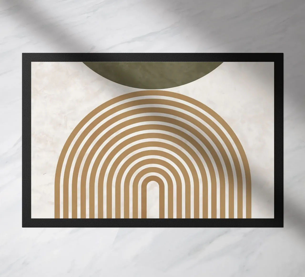 Halbrundbogen Fußmatte von Ron Bale