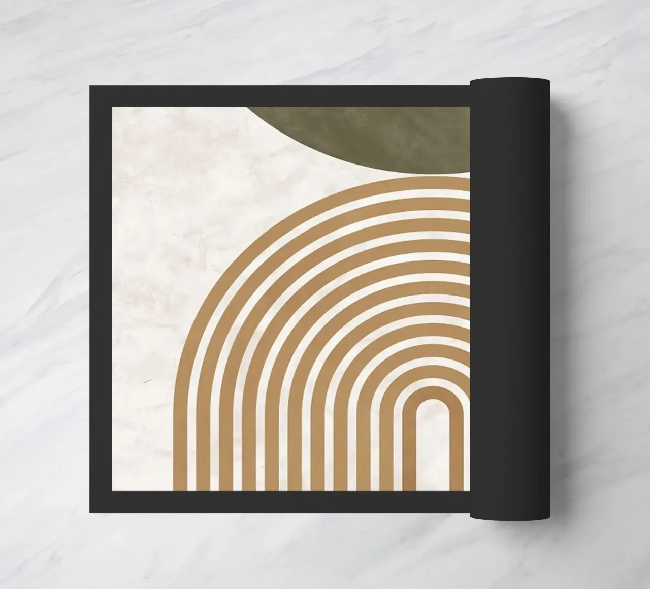 Halbrundbogen Fußmatte von Ron Bale