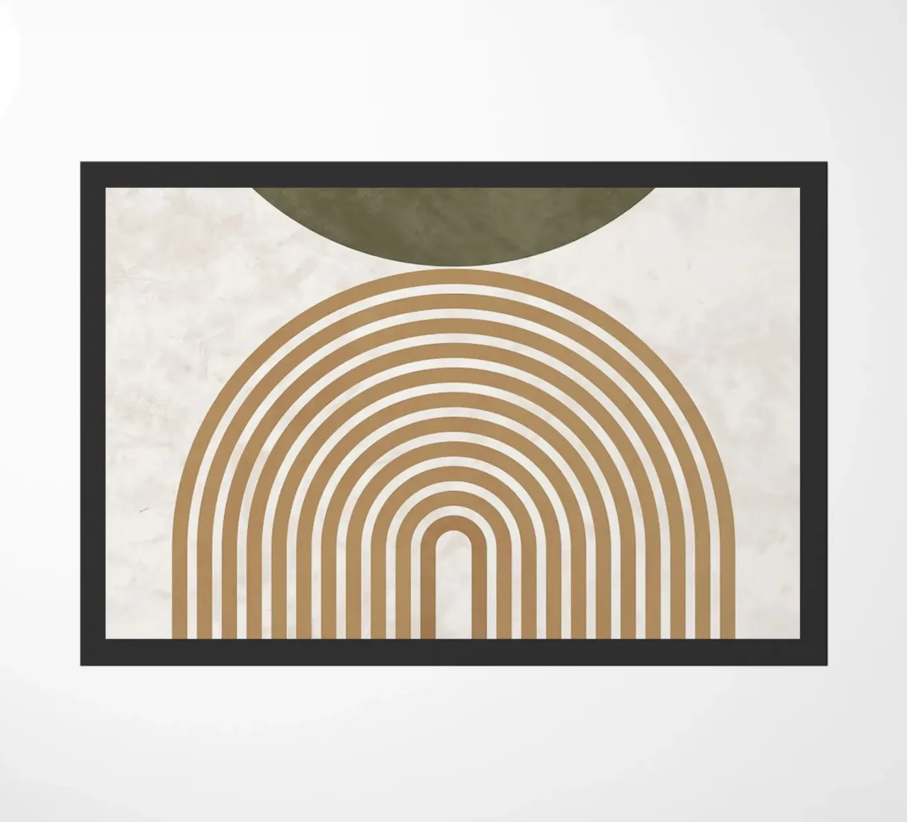 Halbrundbogen Fußmatte von Ron Bale