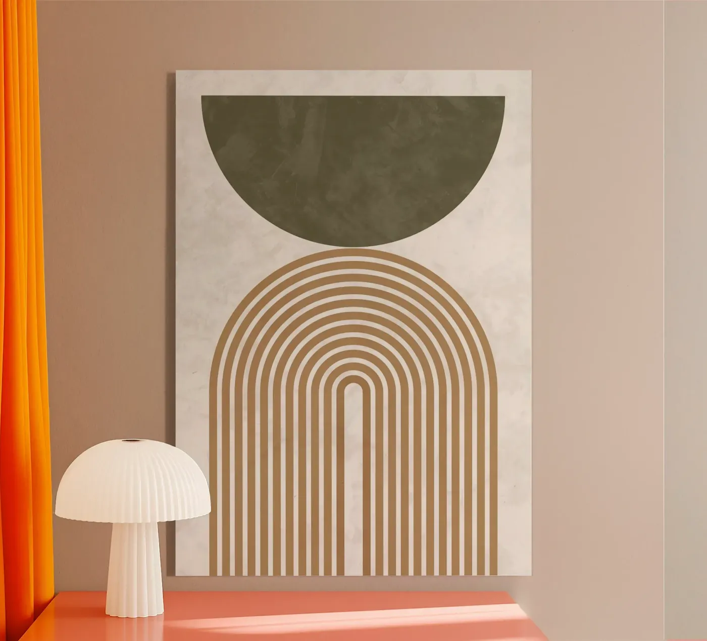 arco a semicerchio plexiglass da Ron Bale