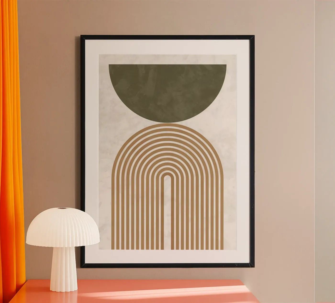 Halbrundbogen Poster von Ron Bale