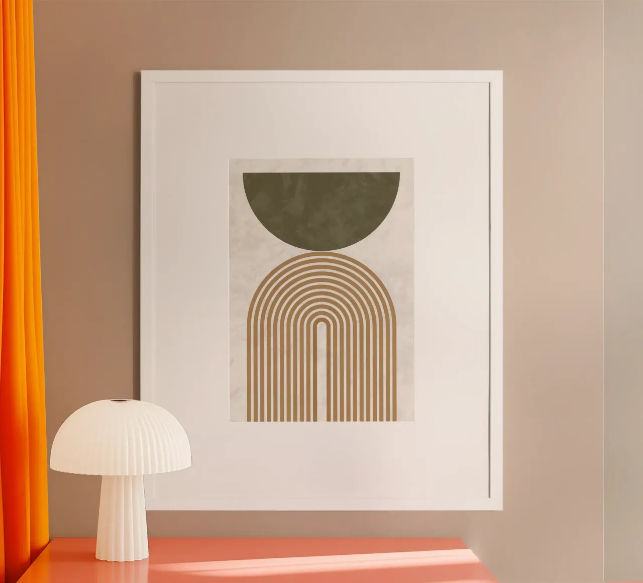 Halbrundbogen Poster von Ron Bale