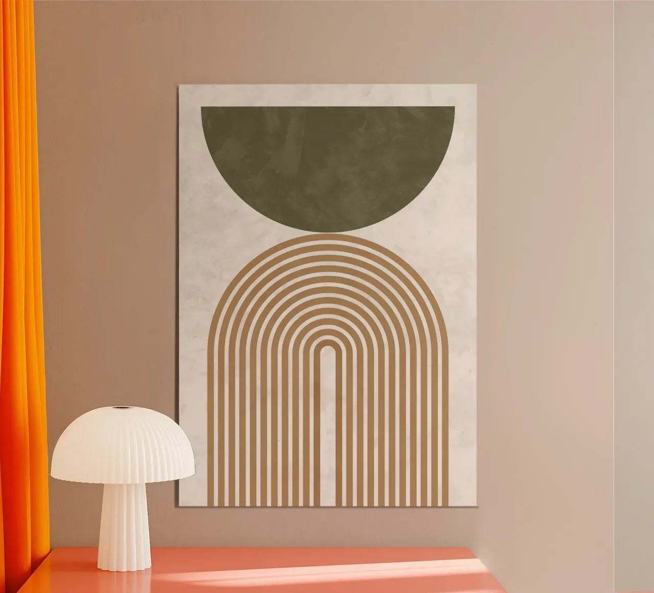 Halbrundbogen Poster von Ron Bale