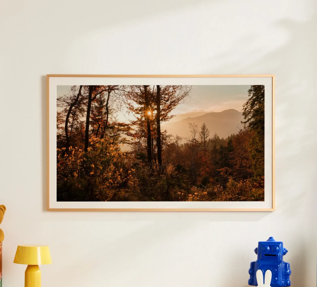 Sussurri di sentieri d'autunno carta hahnemühle da PhotoVibe Decor