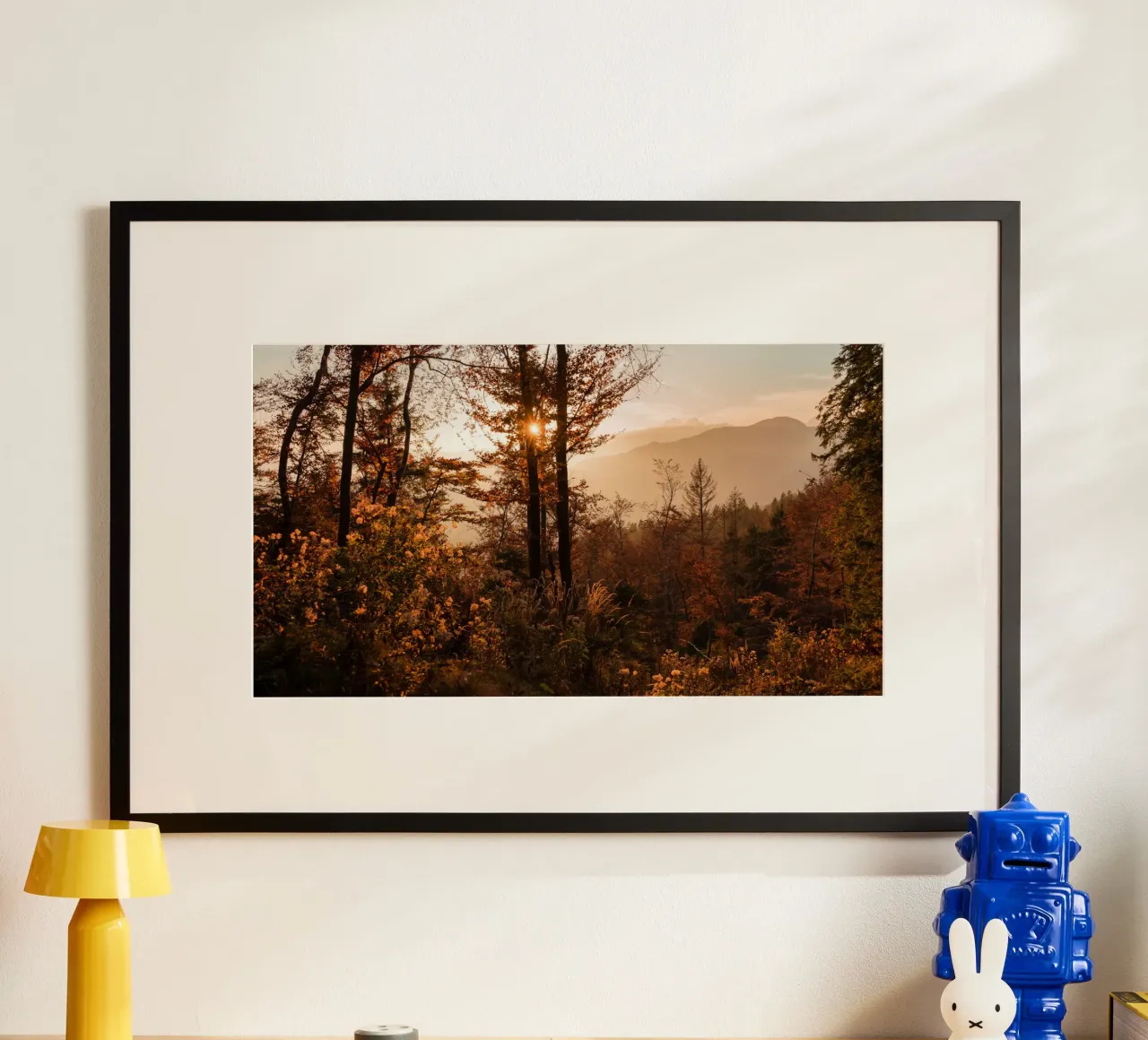 Sussurri di sentieri d'autunno carta hahnemühle da PhotoVibe Decor