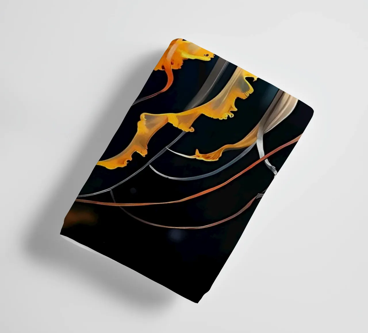 Qualle_Stil_G_1 towel by Tierisch bunt by LK