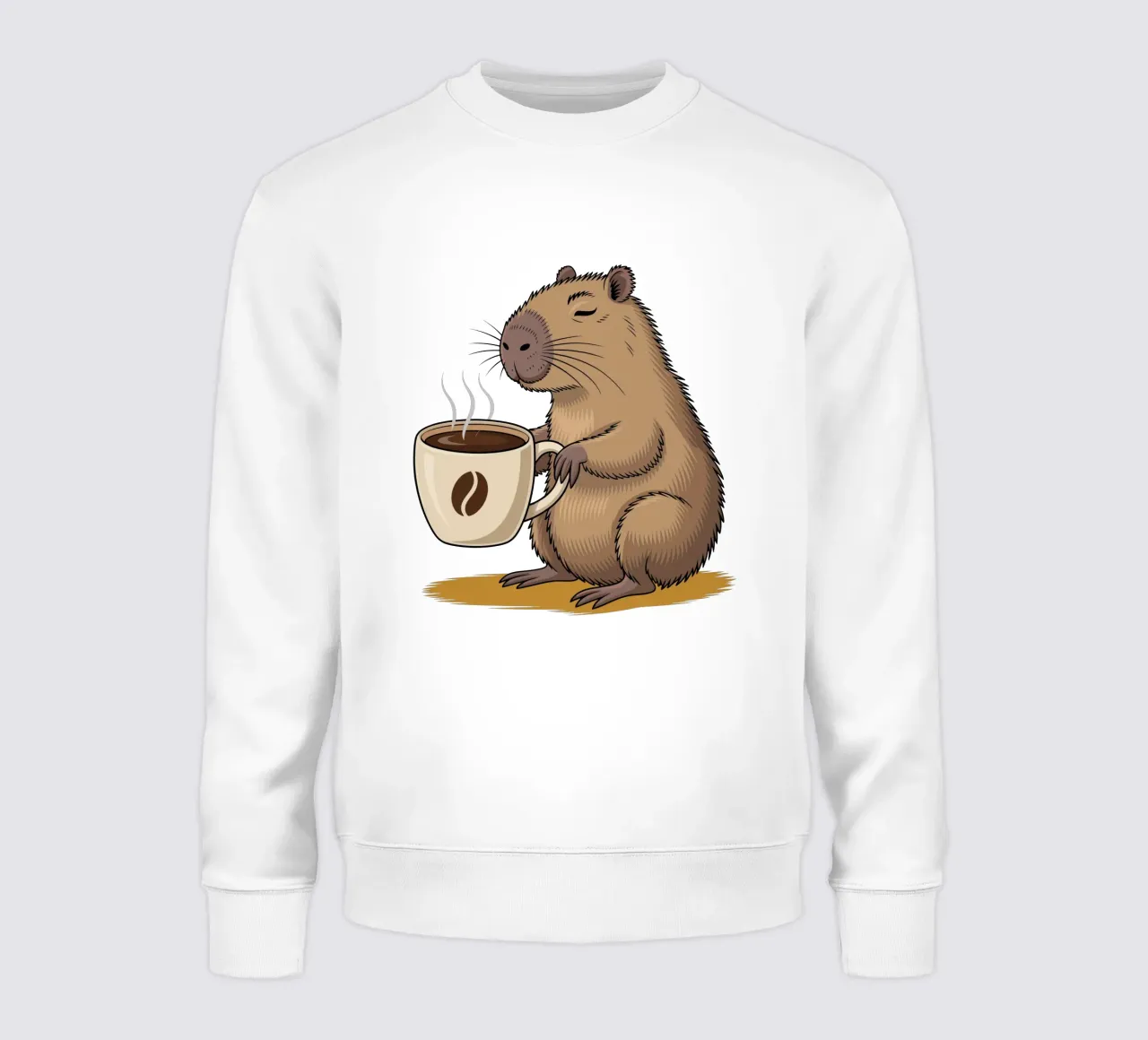 Capy & Bara Kaffeepause sweat de Capy & Bara
