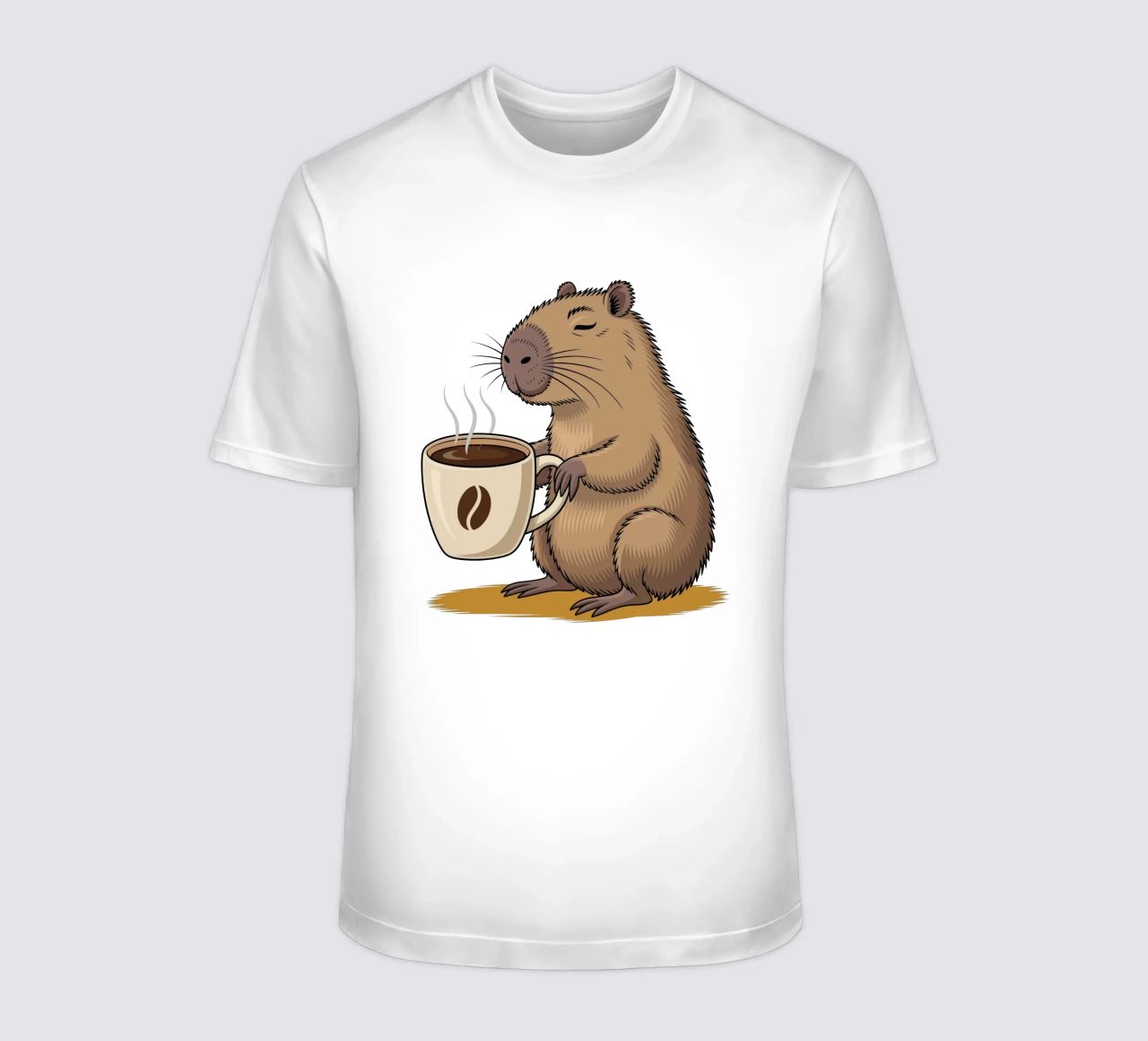 Capy & Bara Kaffeepause t-shirt da Capy & Bara