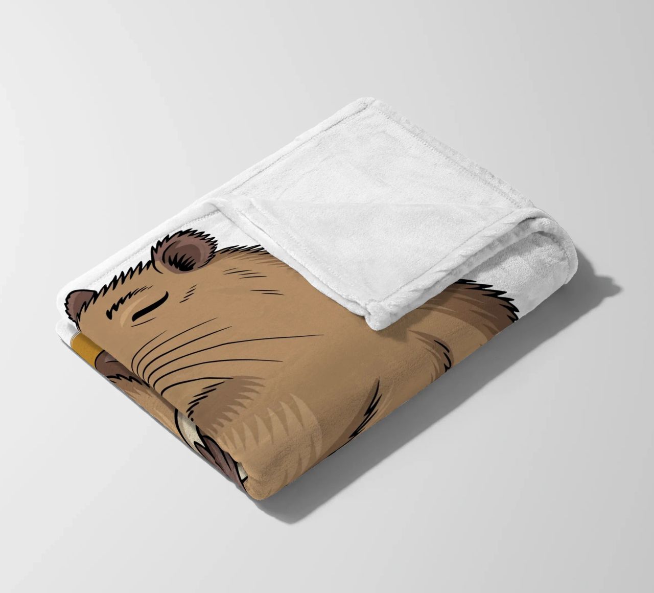 Capy & Bara Kaffeepause coperta in pile da Capy & Bara