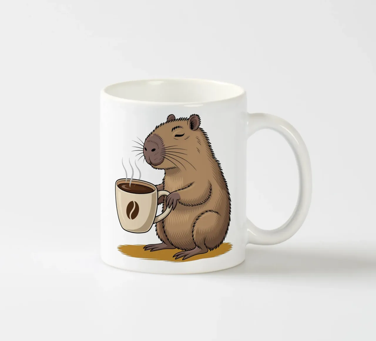 Capy & Bara Kaffeepause Keramik Tasse von Capy & Bara