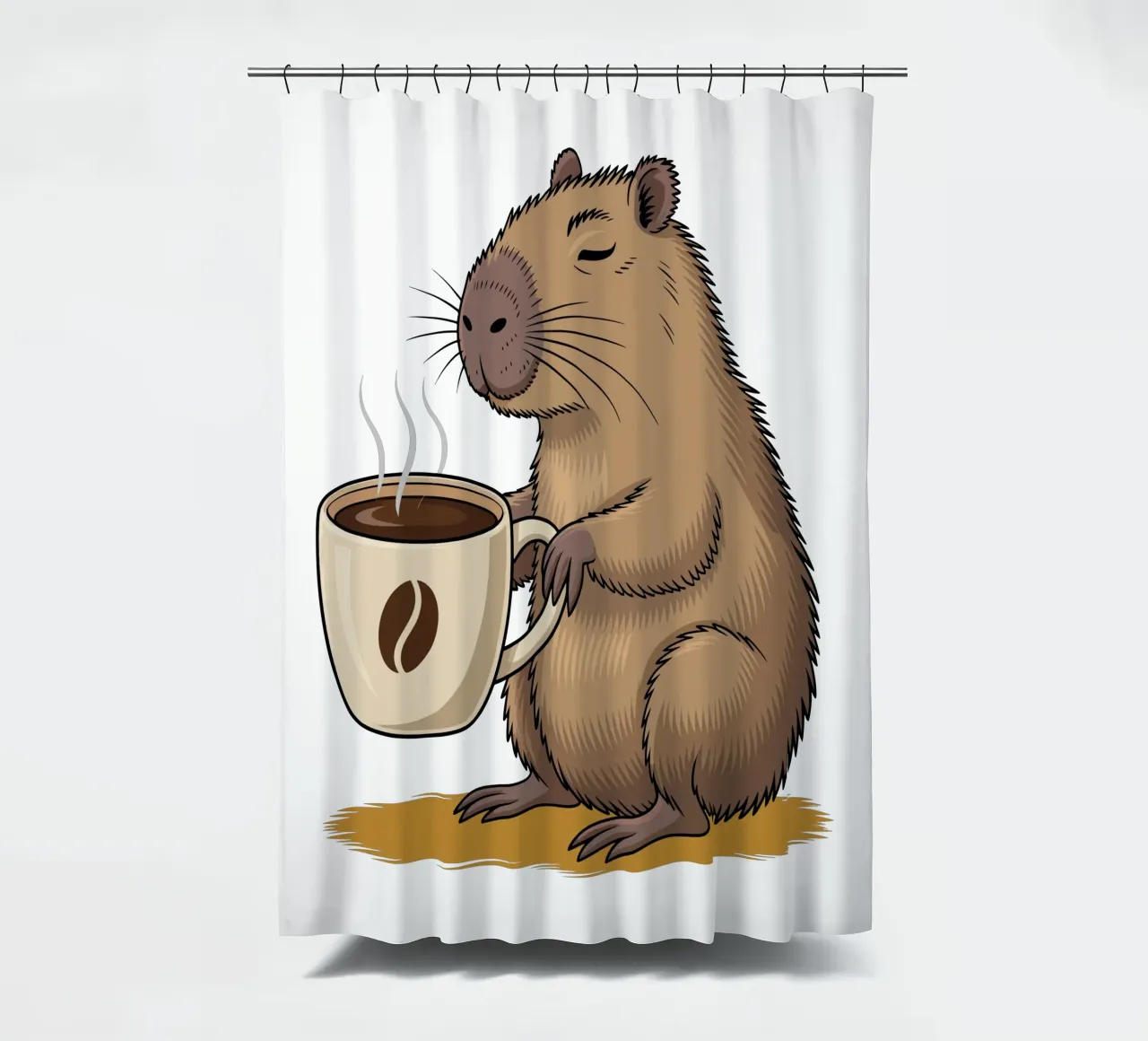 Capy & Bara Kaffeepause tenda da doccia da Capy & Bara