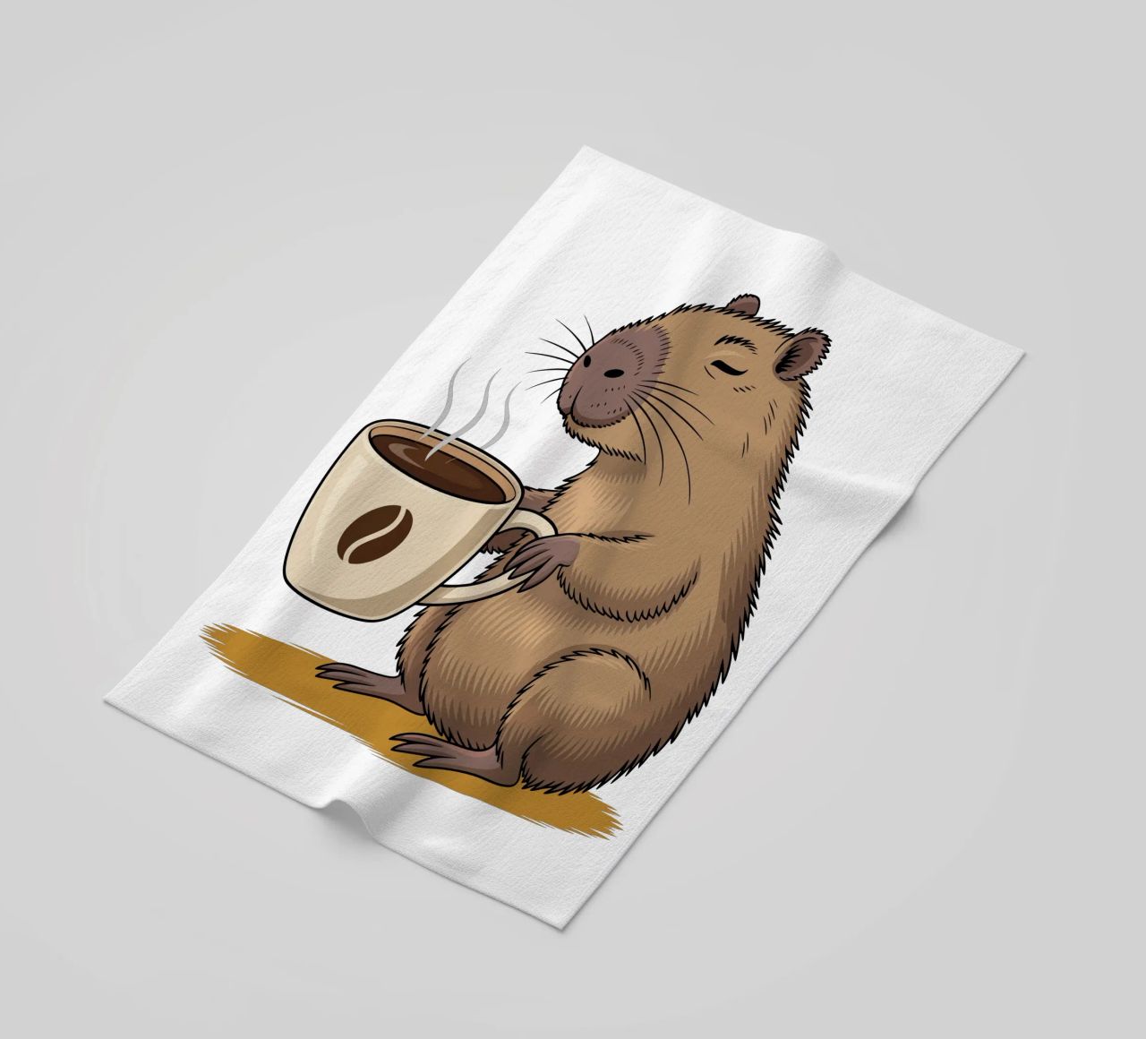 Capy & Bara Kaffeepause telo mare da Capy & Bara
