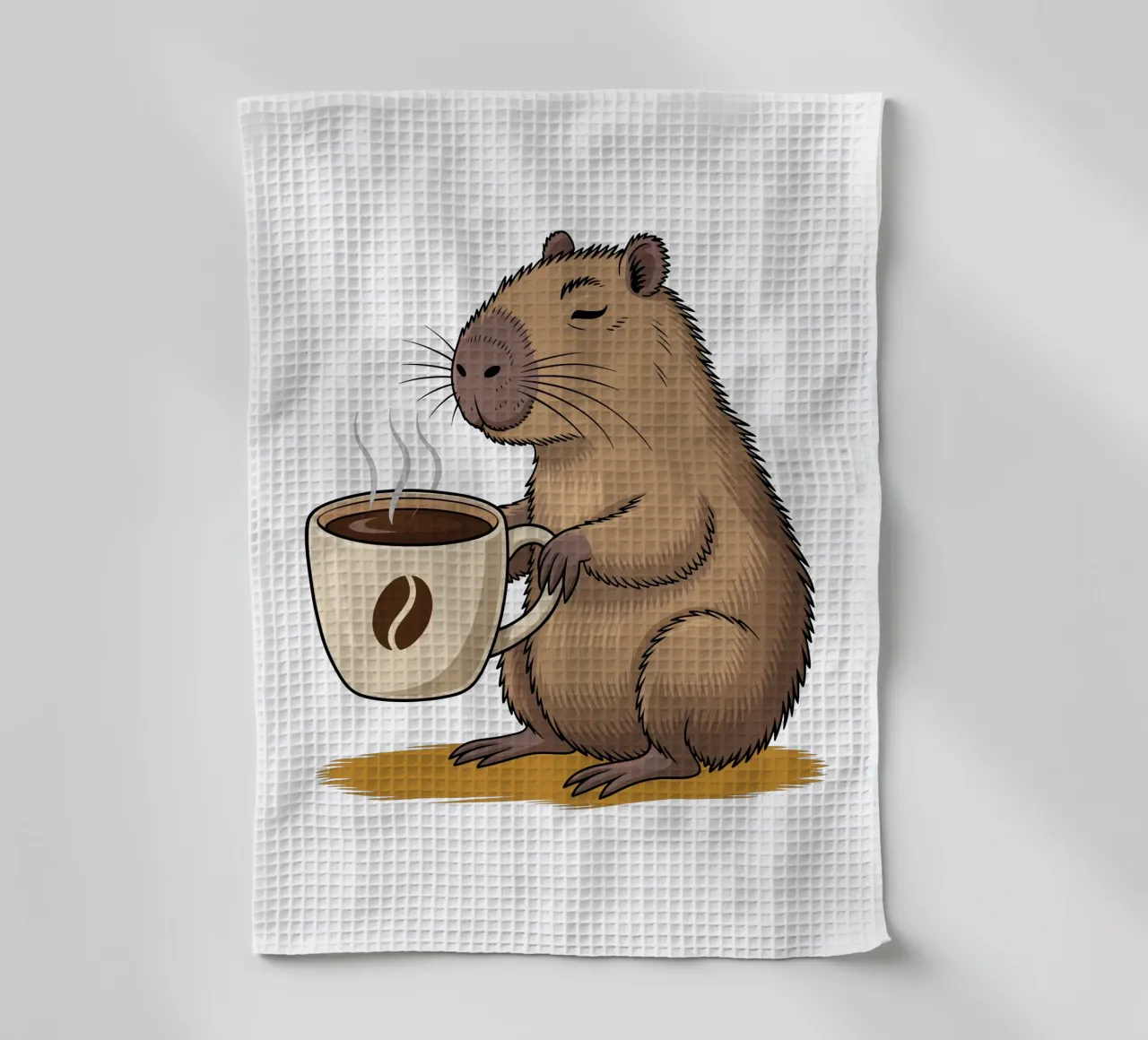 Capy & Bara Kaffeepause Geschirrtuch von Capy & Bara