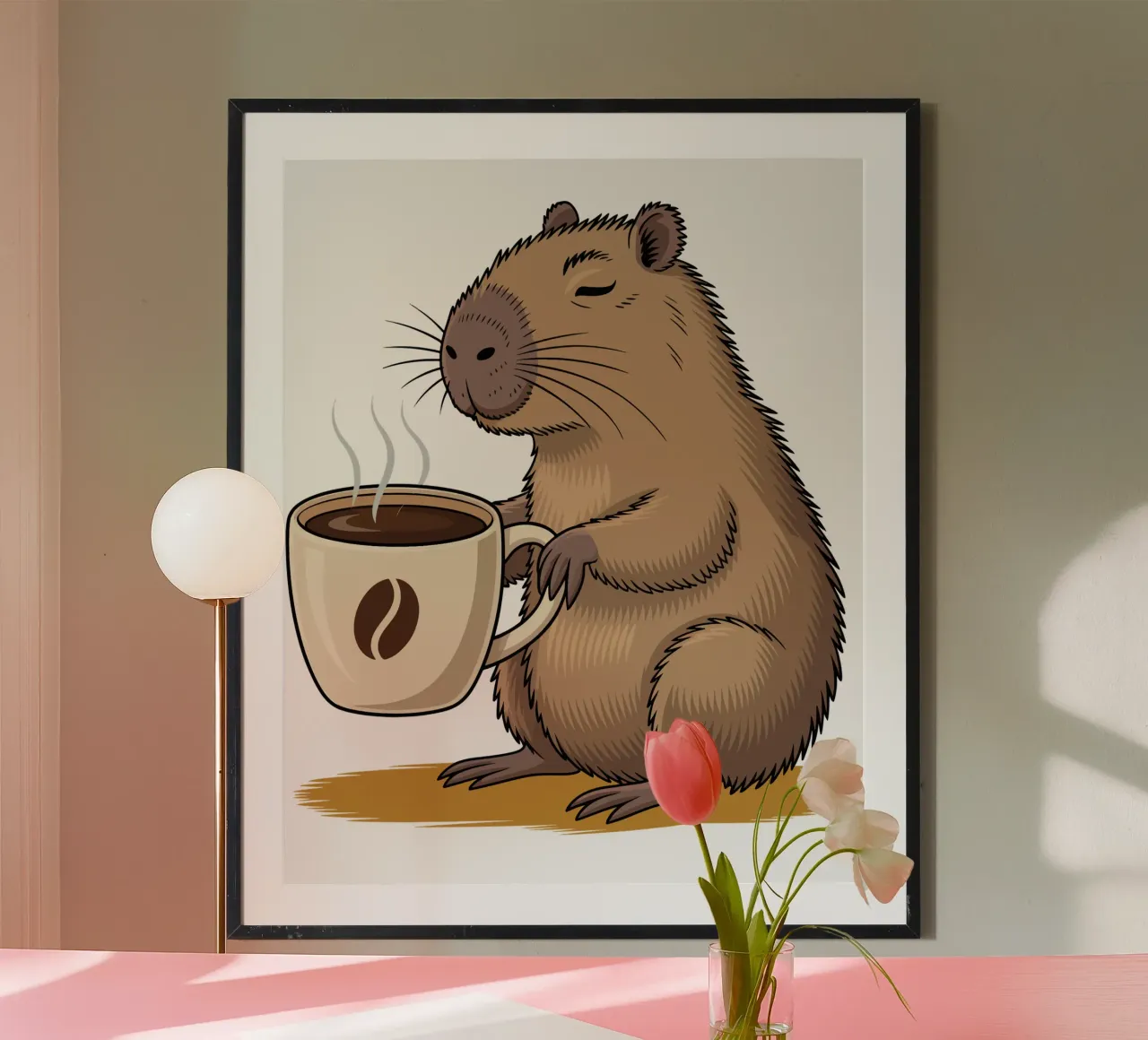 Capy & Bara Kaffeepause Hahnemühle von Capy & Bara