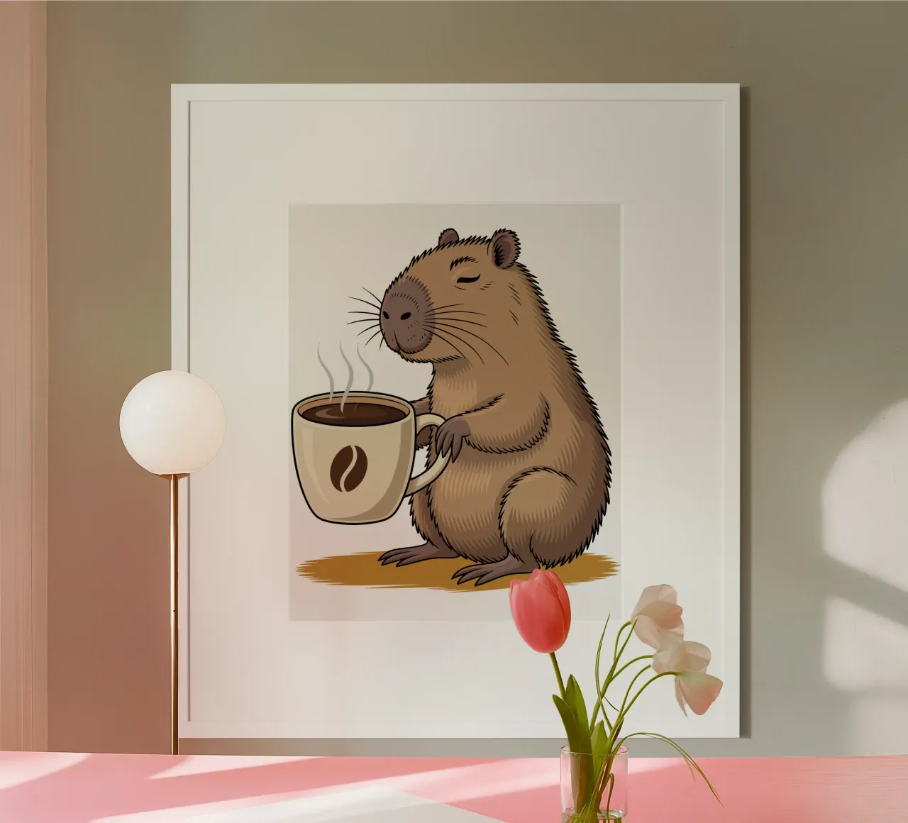 Capy & Bara Kaffeepause Hahnemühle von Capy & Bara