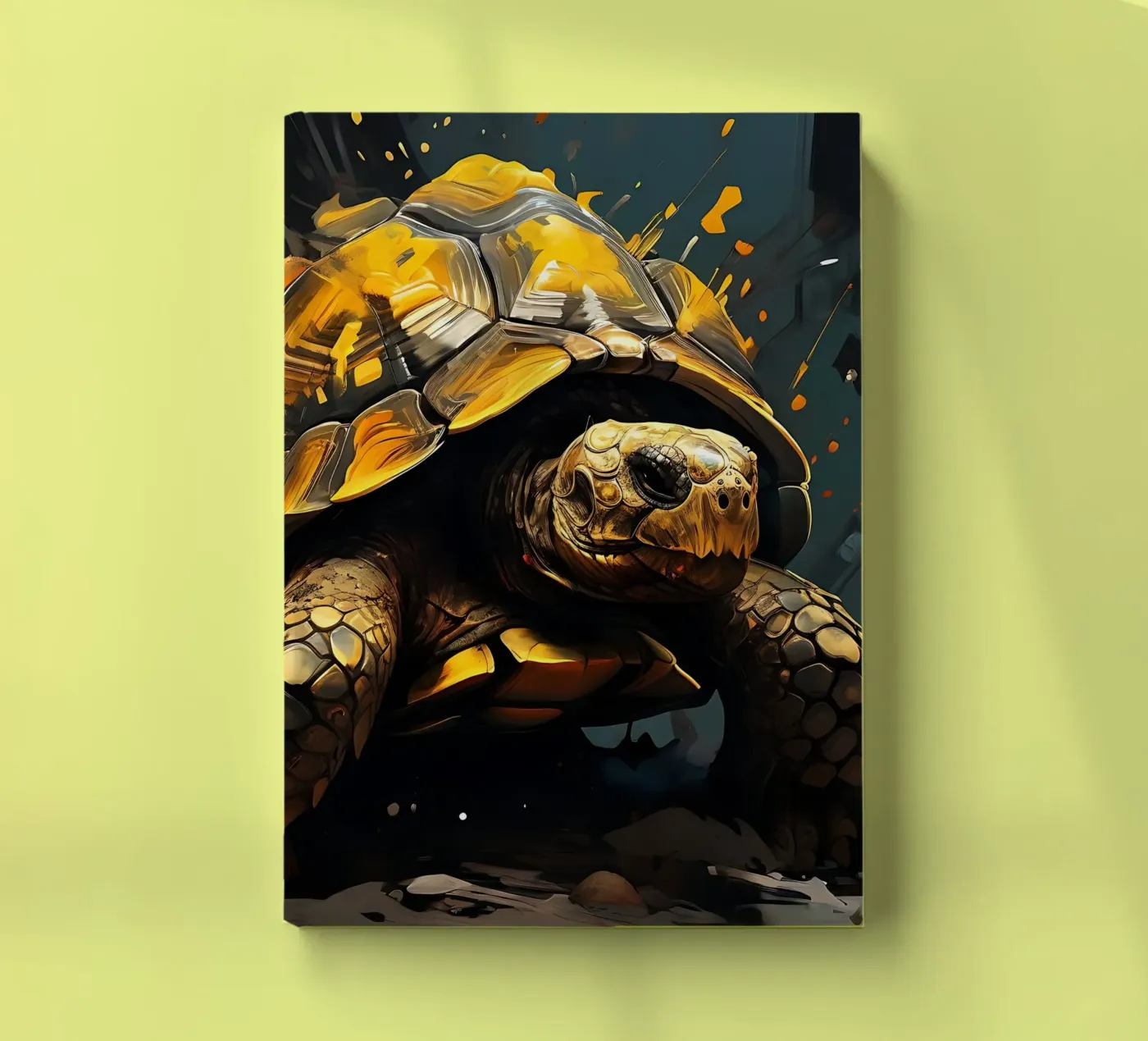Turtle_style_G_1 quaderno da Tierisch bunt by LK