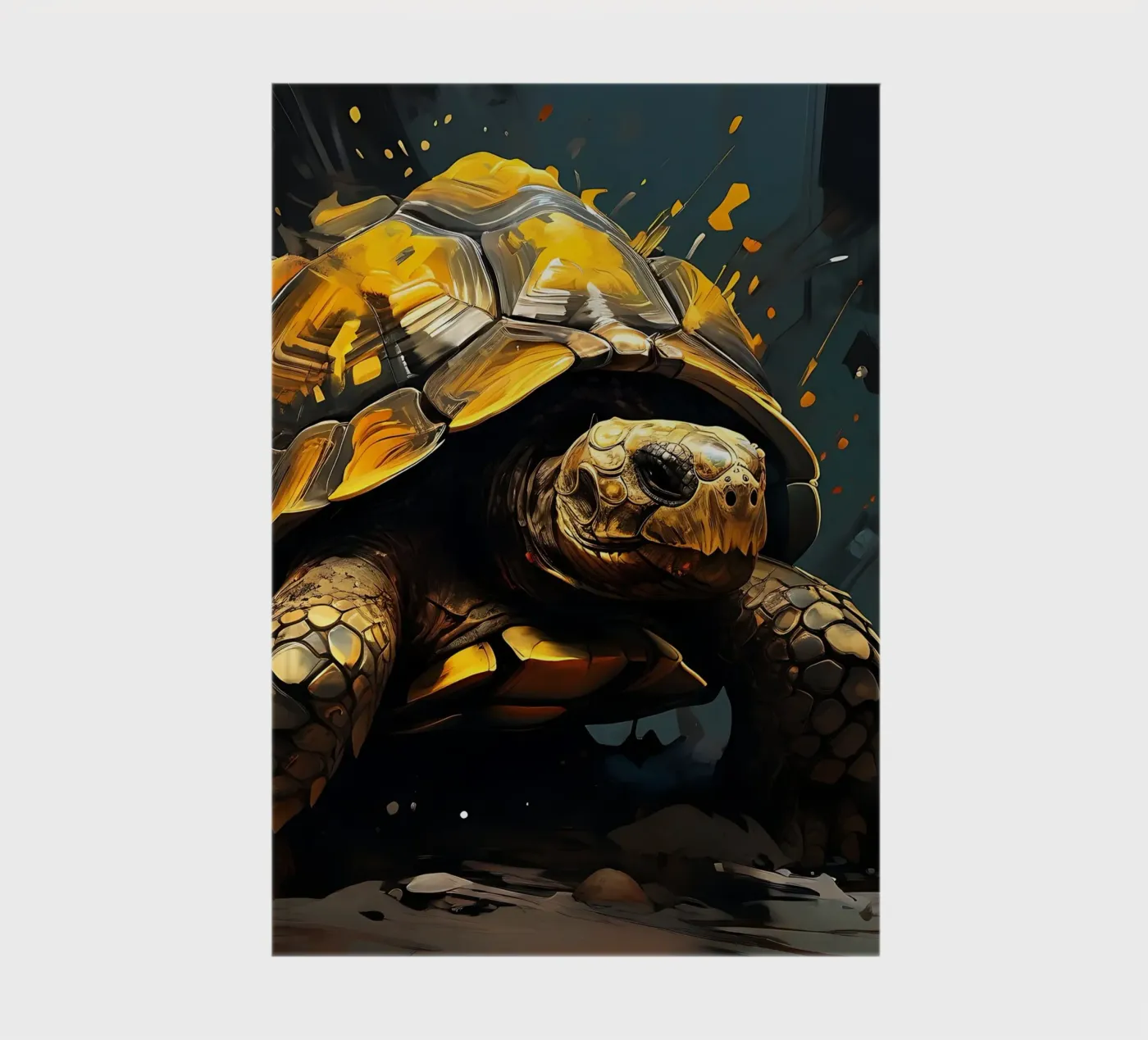 Turtle_style_G_1 quaderno da Tierisch bunt by LK