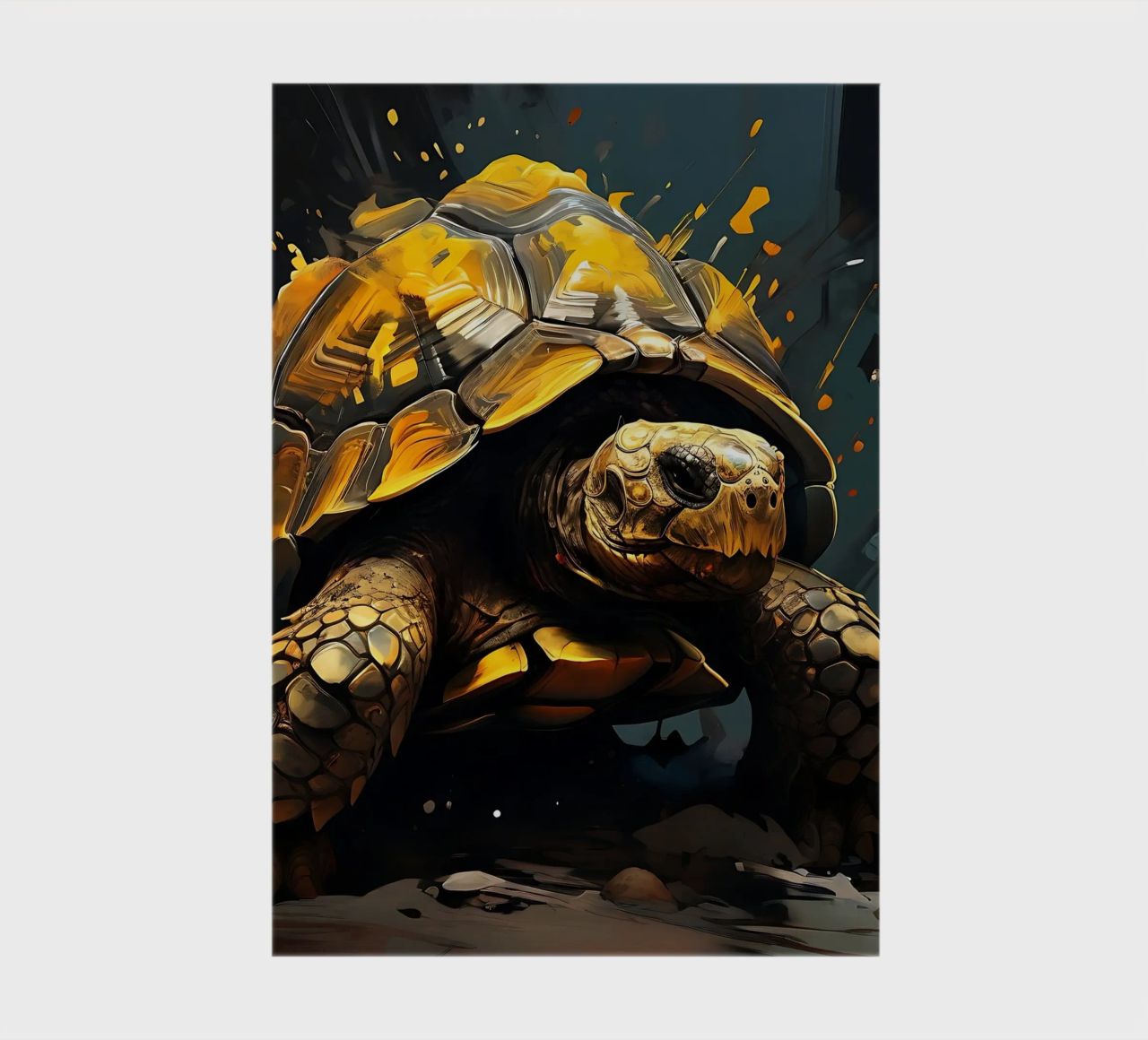 Turtle_style_G_1 notebook by Tierisch bunt by LK
