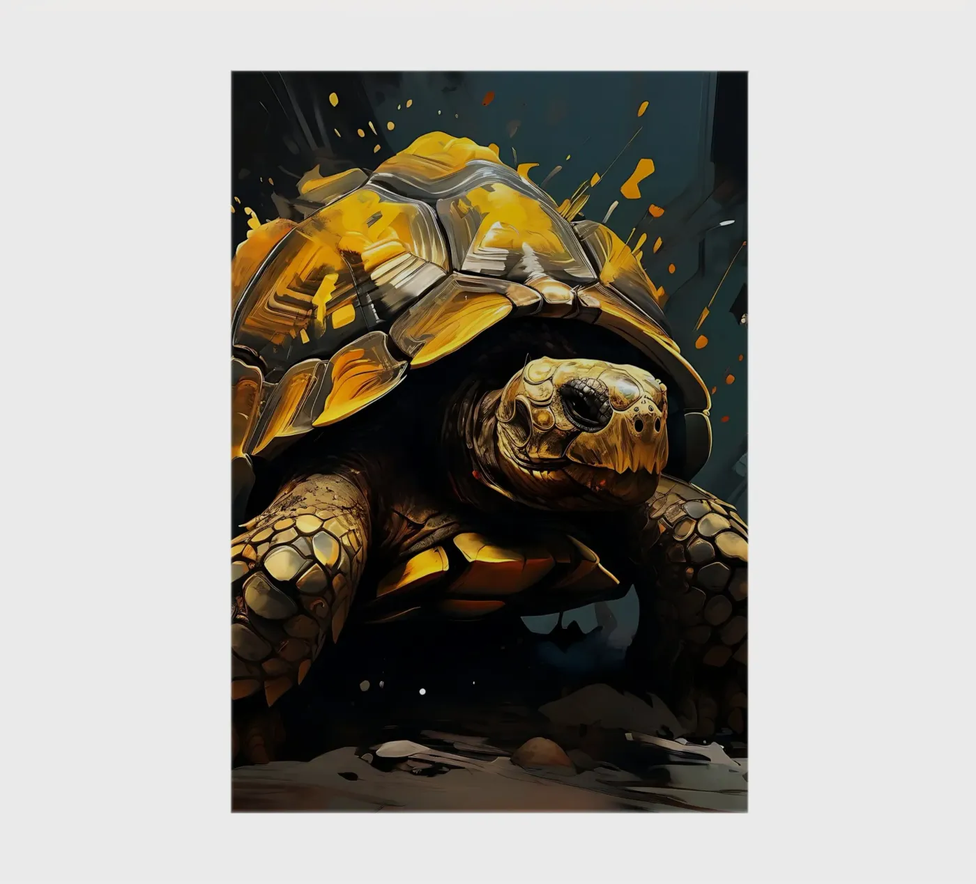 Turtle_style_G_1 quaderno da Tierisch bunt by LK