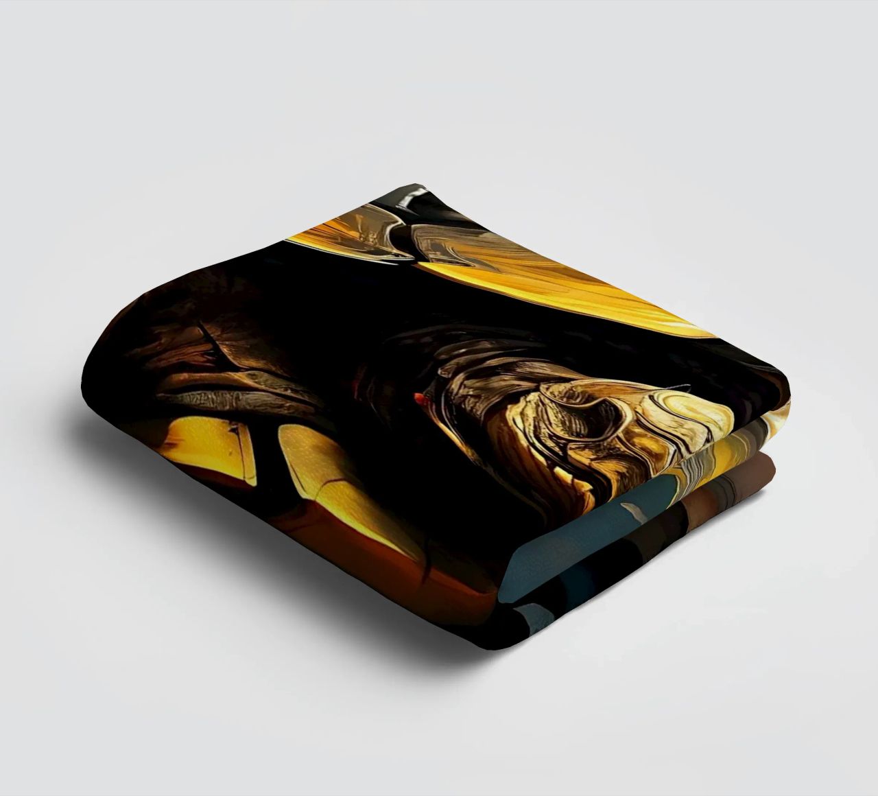Turtle_style_G_1 towel by Tierisch bunt by LK