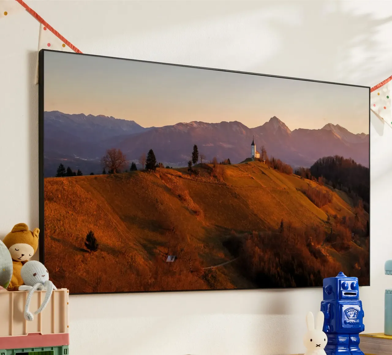 Sussurri di sentieri d'autunno alluminio dibond da PhotoVibe Decor