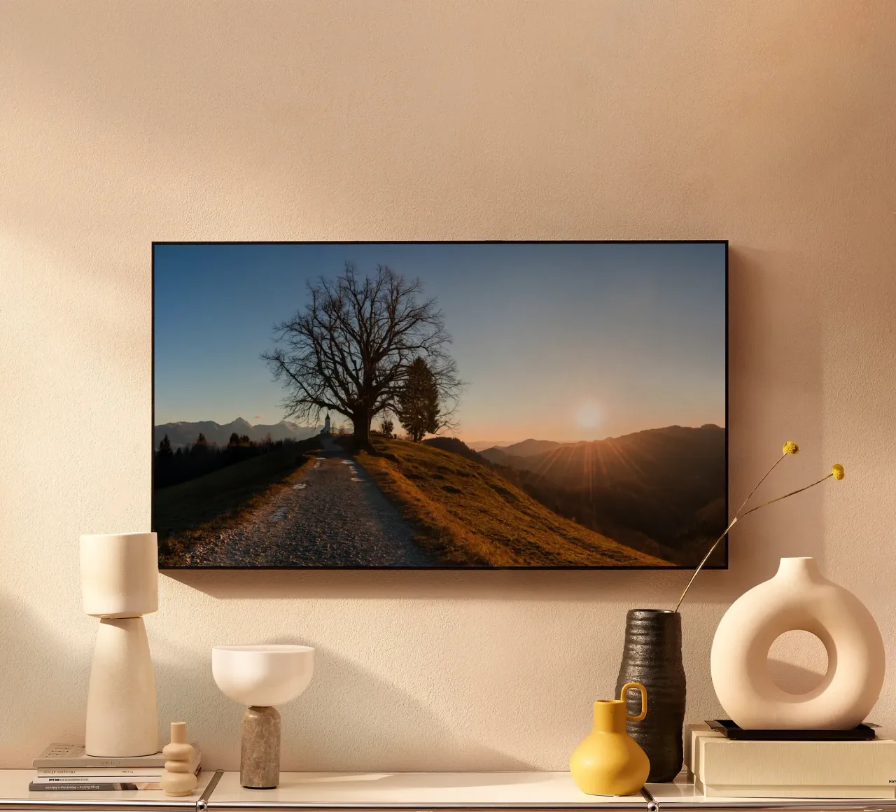 Sussurri di sentieri d'autunno alluminio dibond da PhotoVibe Decor