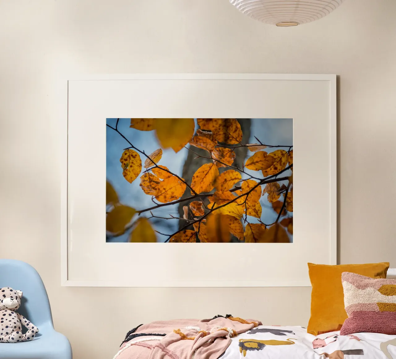 Sussurri di sentieri d'autunno poster da PhotoVibe Decor