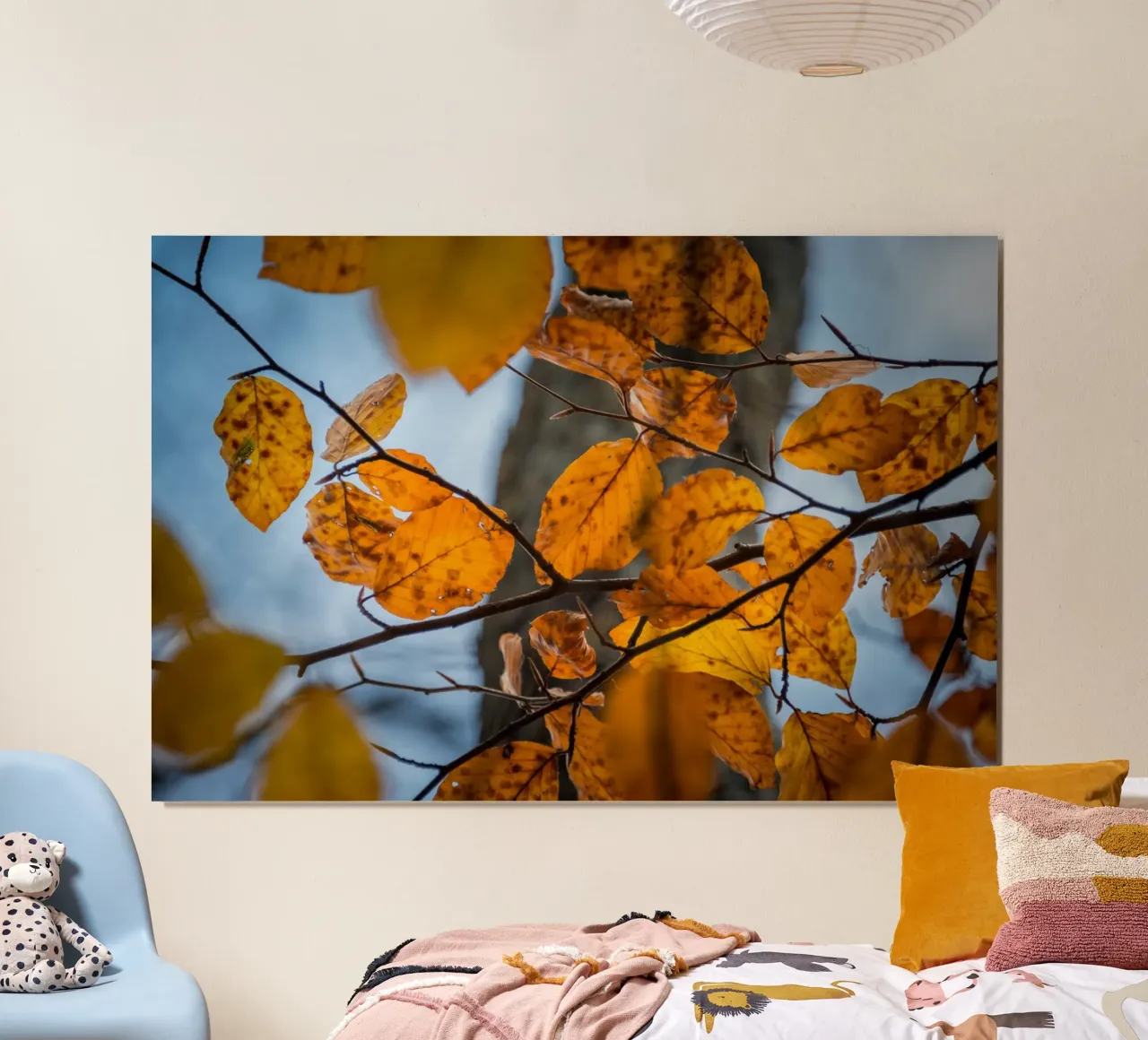 Sussurri di sentieri d'autunno poster da PhotoVibe Decor