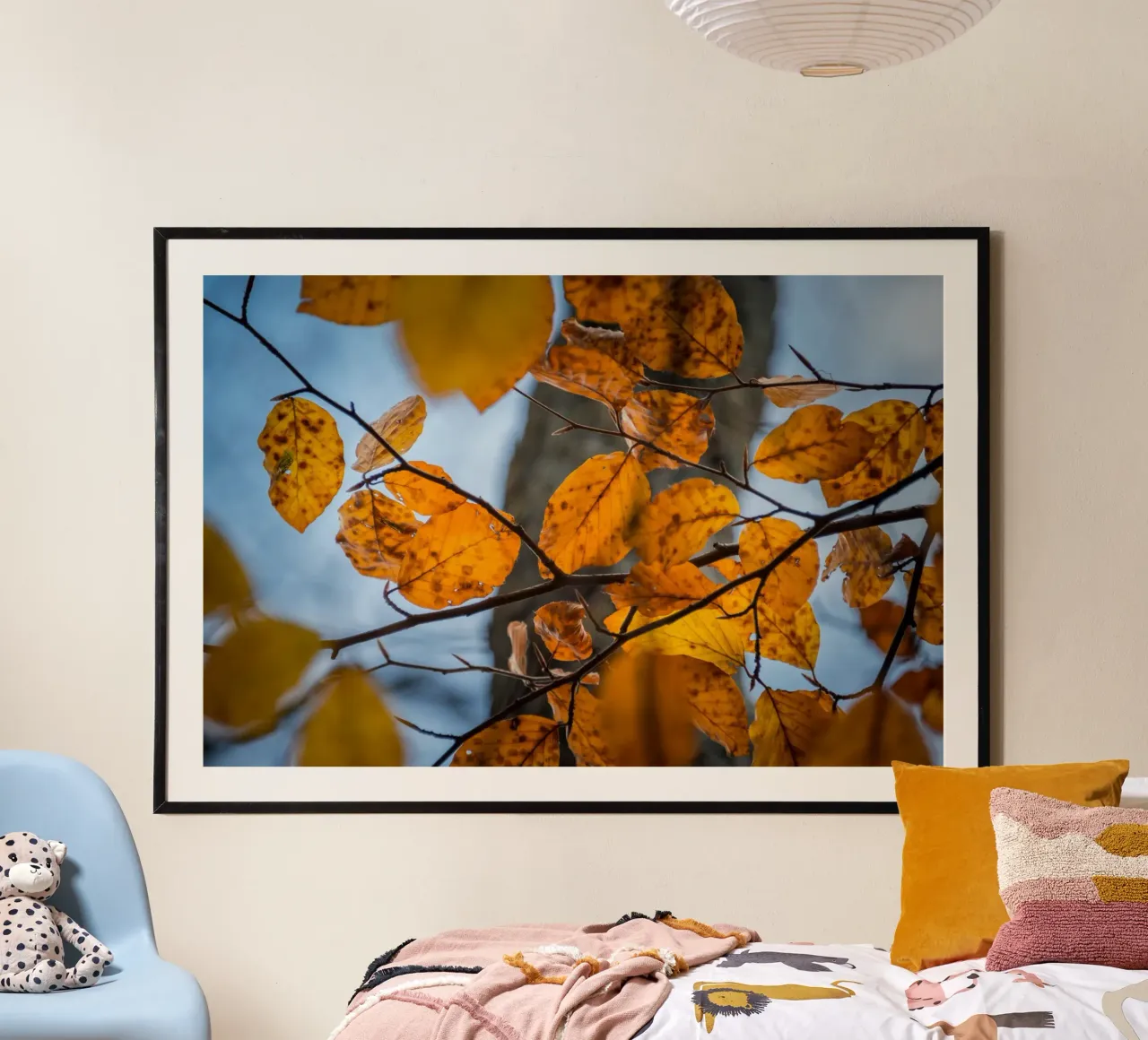 Sussurri di sentieri d'autunno poster da PhotoVibe Decor