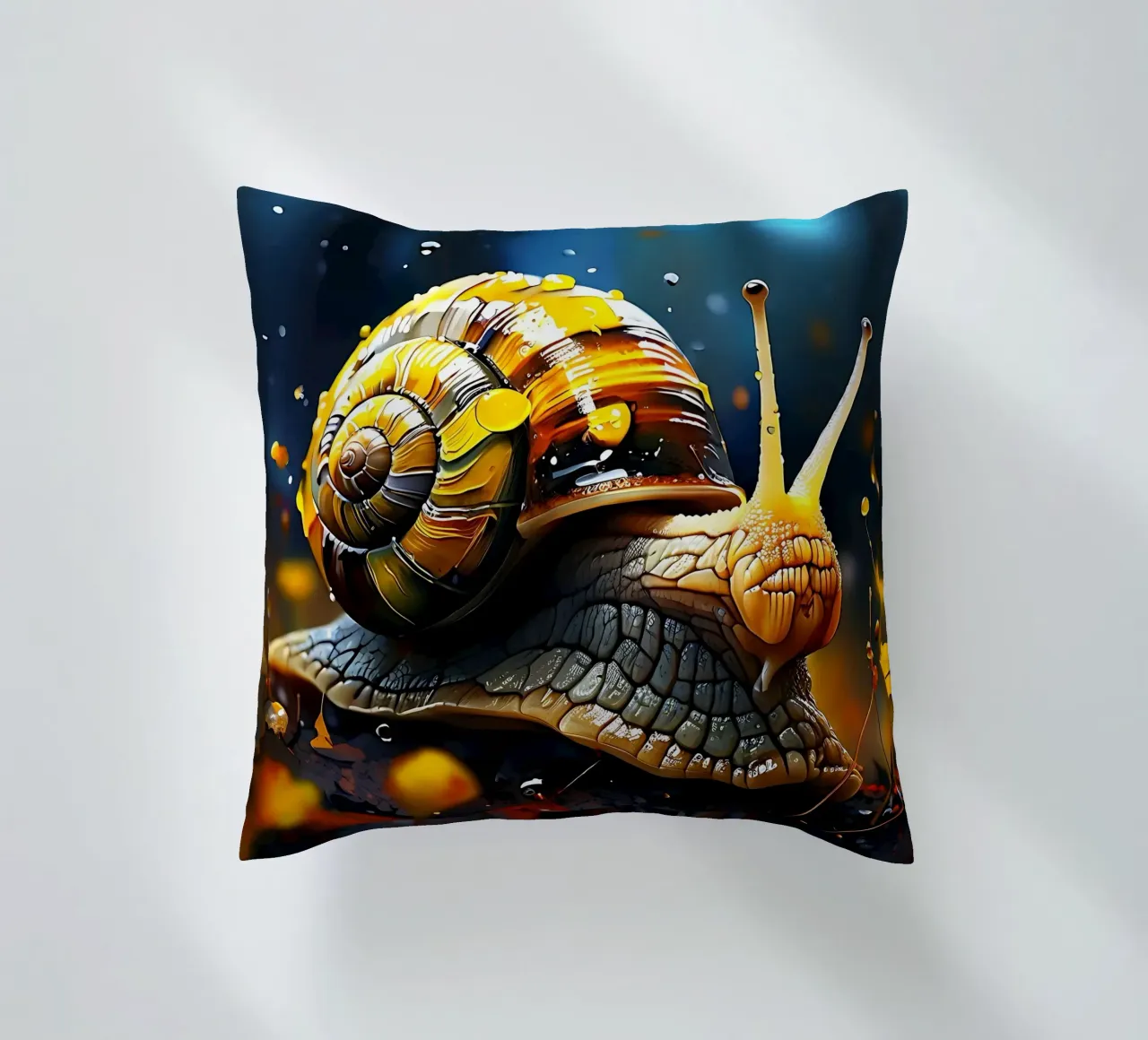Caracol_estilo_G_1 cojín de Tierisch bunt by LK