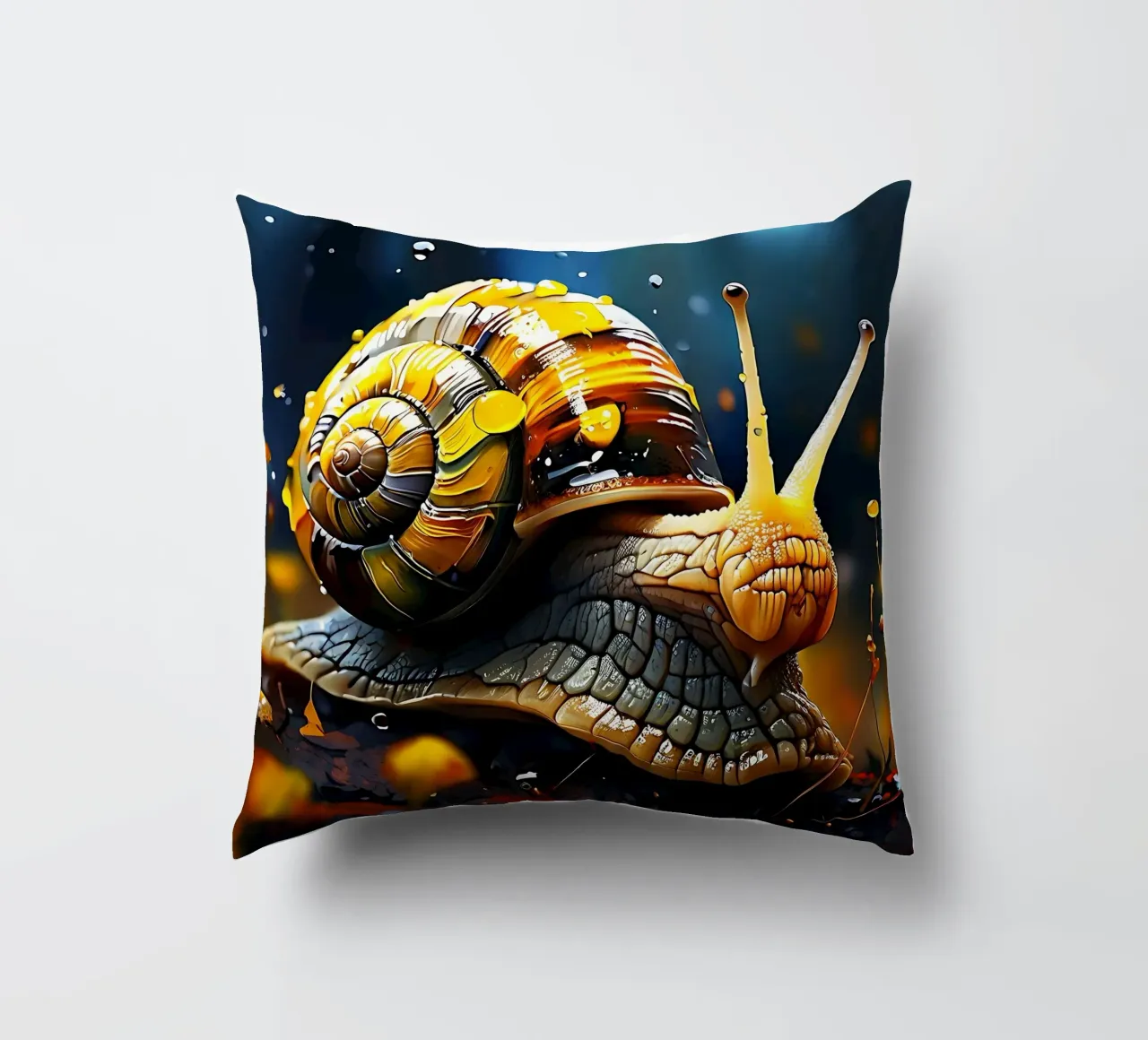 Caracol_estilo_G_1 cojín de Tierisch bunt by LK