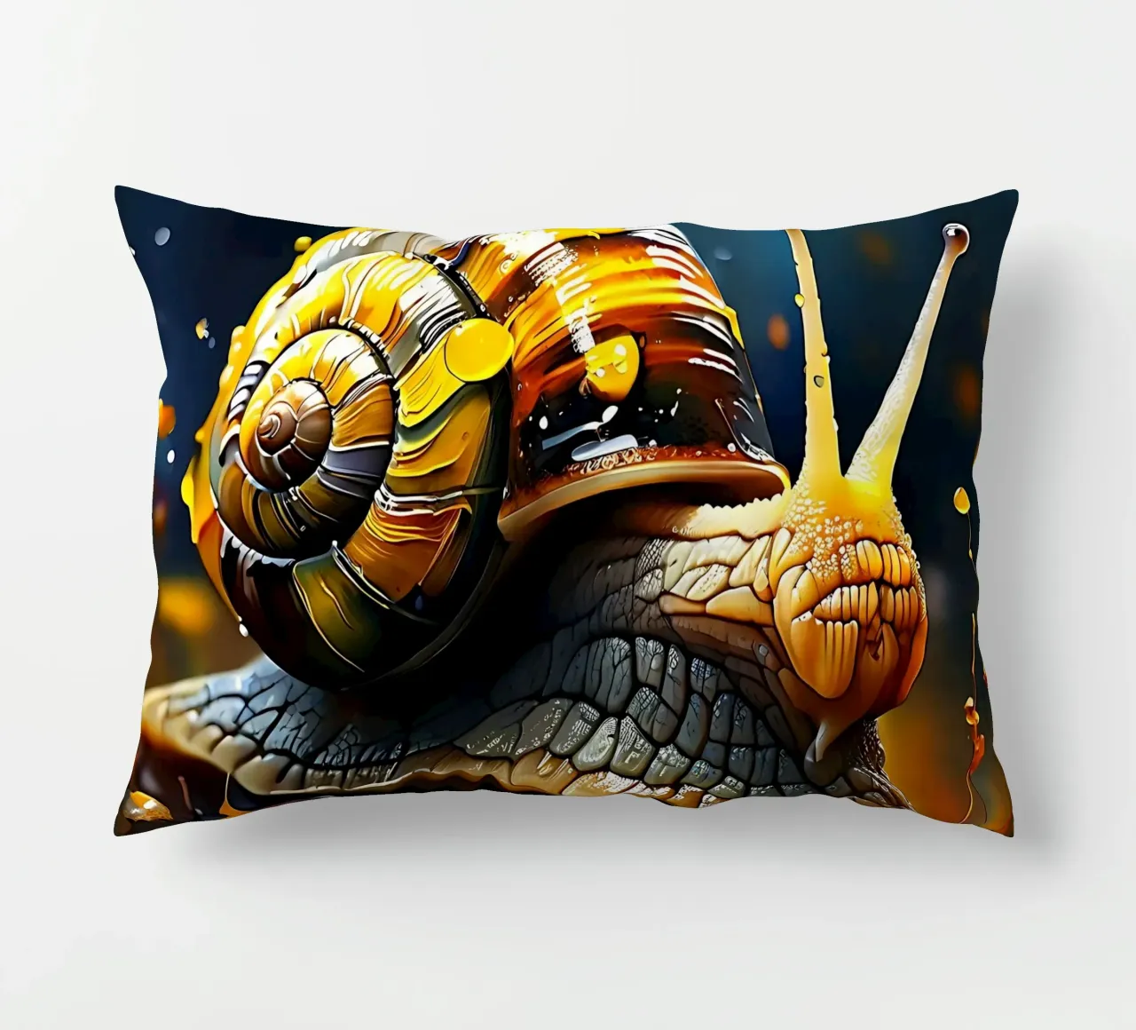 Caracol_estilo_G_1 cojín de Tierisch bunt by LK