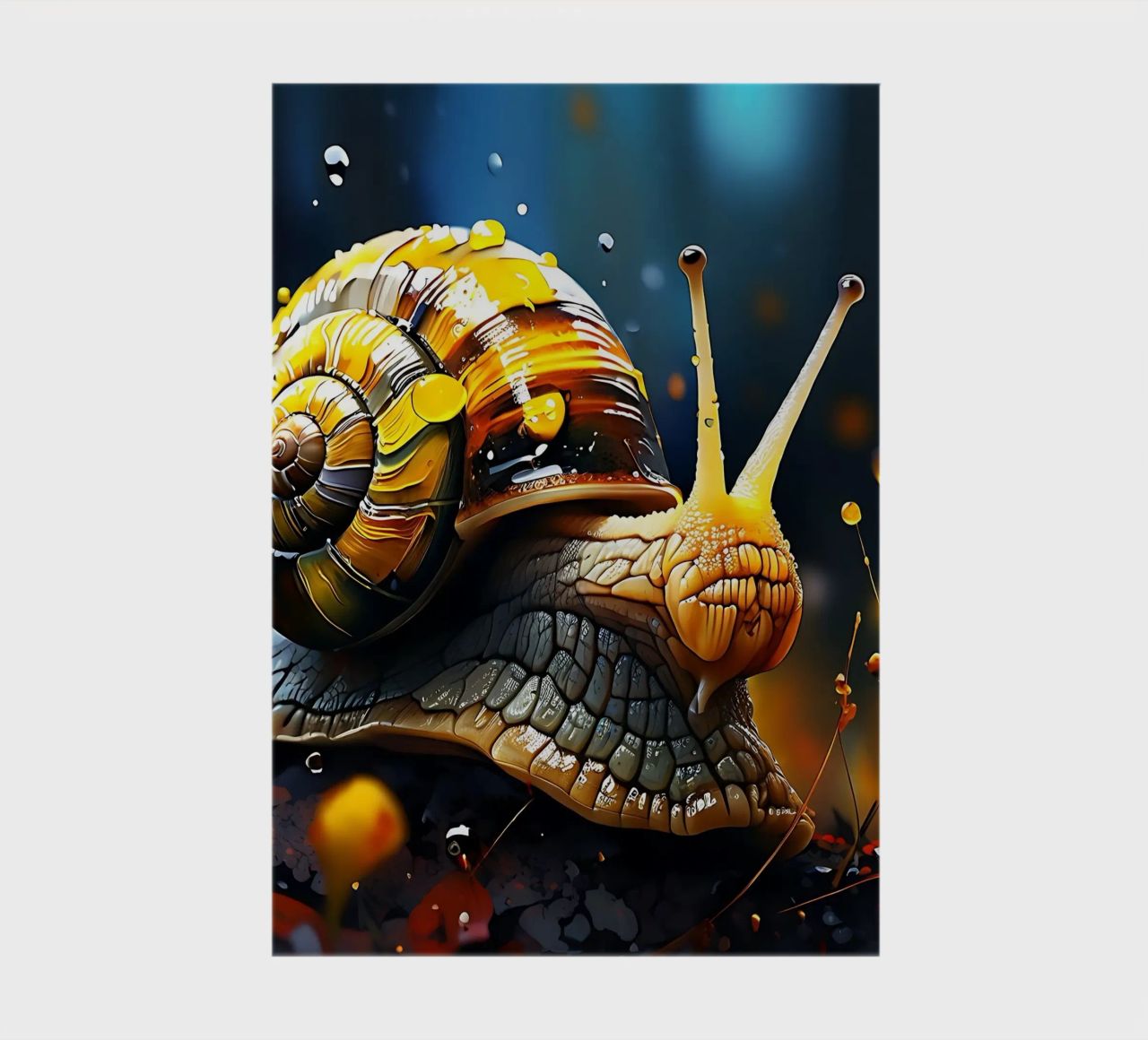 Snail_style_G_1 notebook by Tierisch bunt by LK