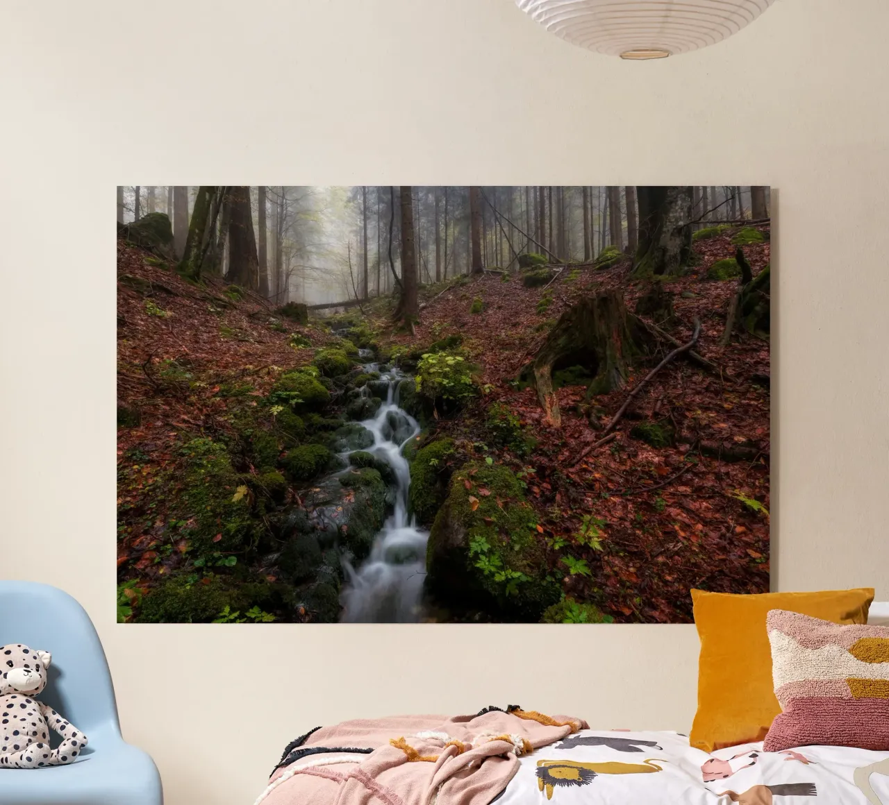 Sussurri di sentieri d'autunno plexiglass da PhotoVibe Decor