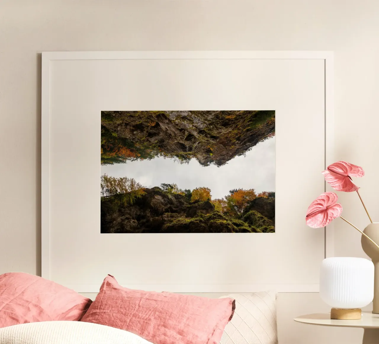 Sussurri di sentieri d'autunno poster da PhotoVibe Decor