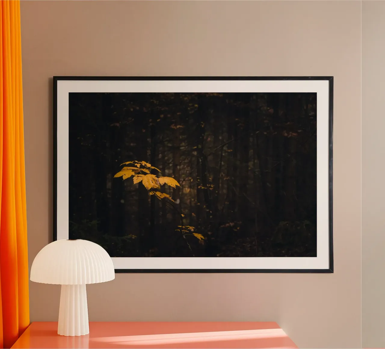 Whispers of Autumn Trails hahnemühle by PhotoVibe Decor