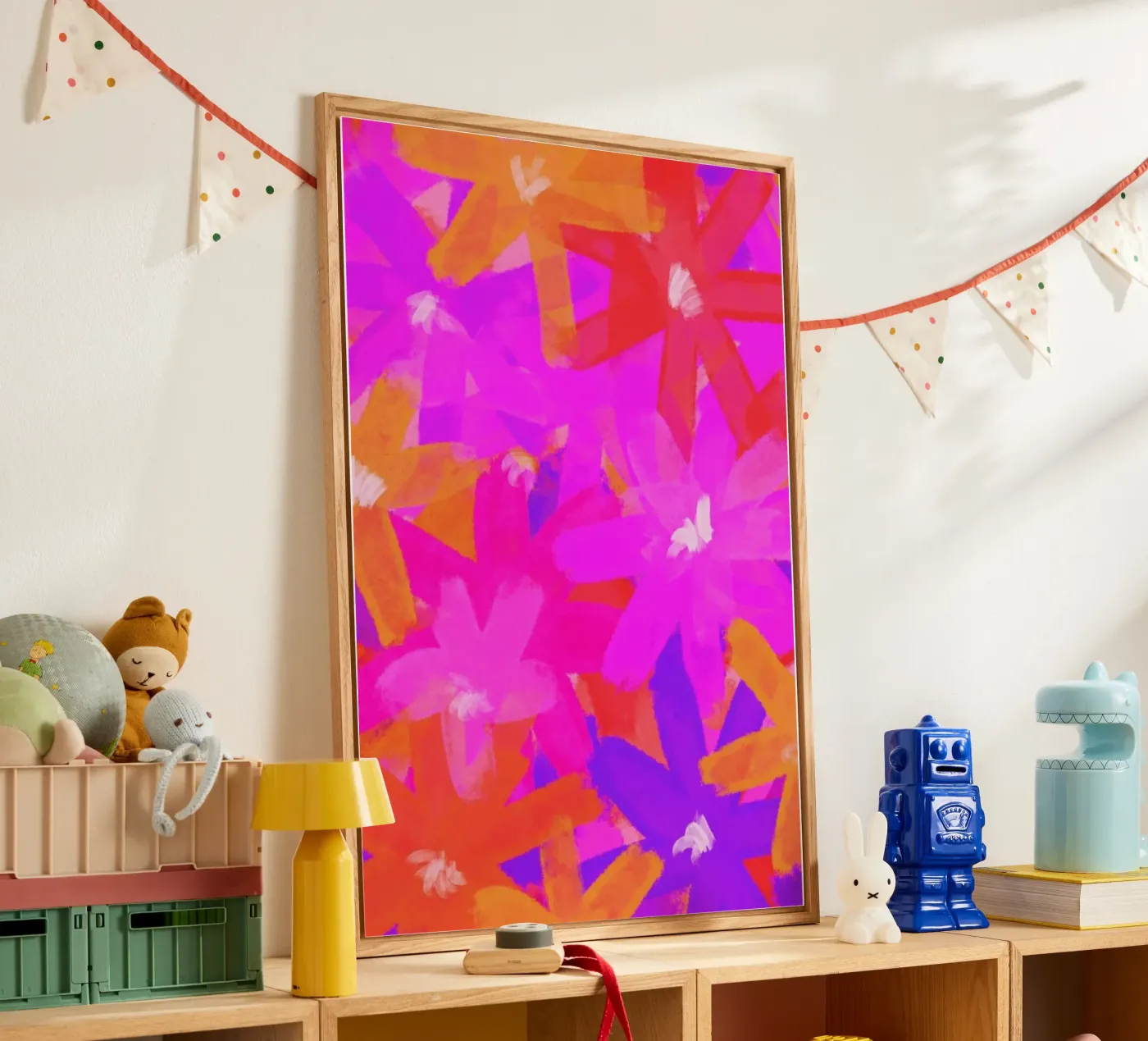 Wild Flowers acryl van treechild