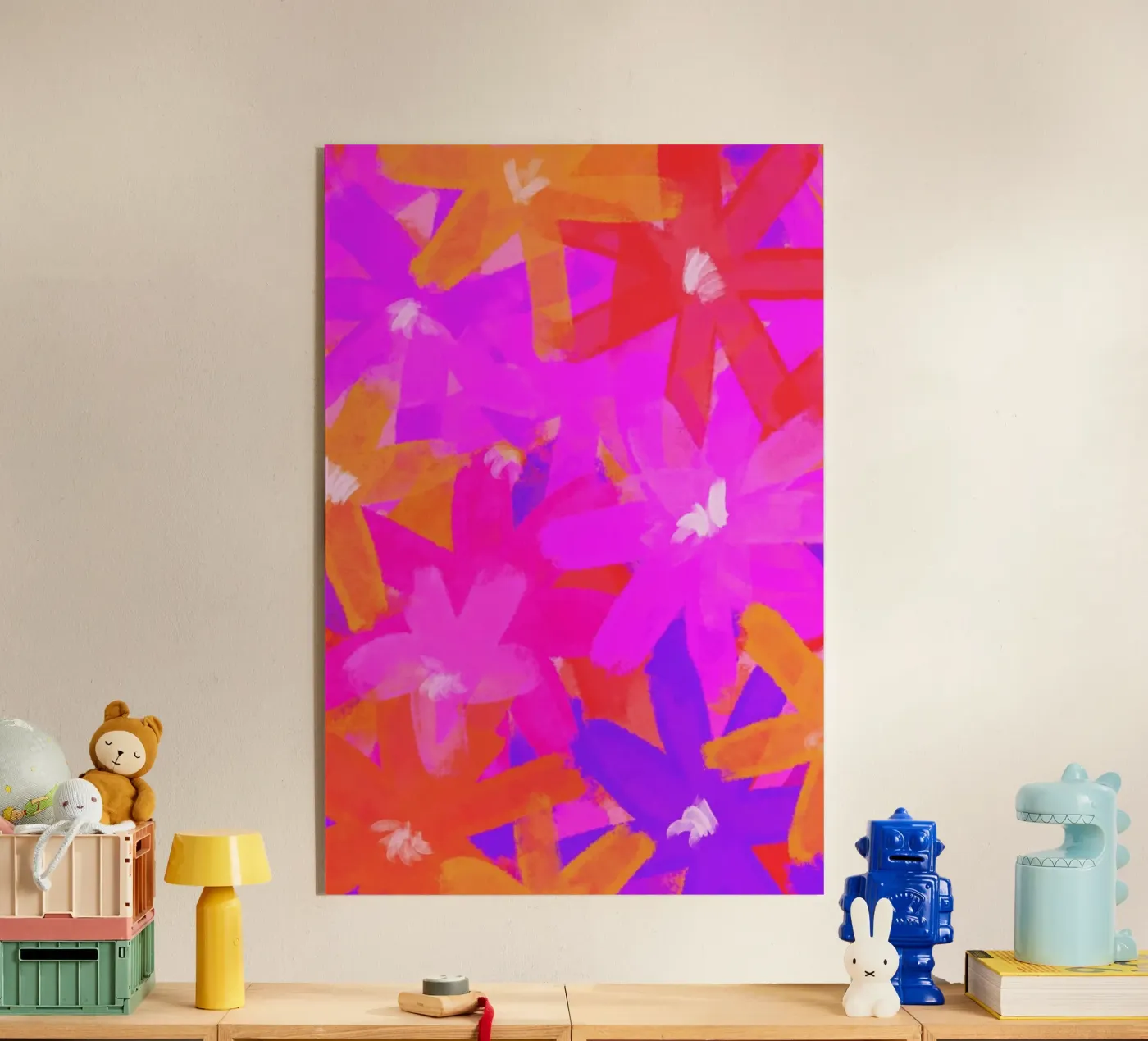 Wild Flowers acryl van treechild