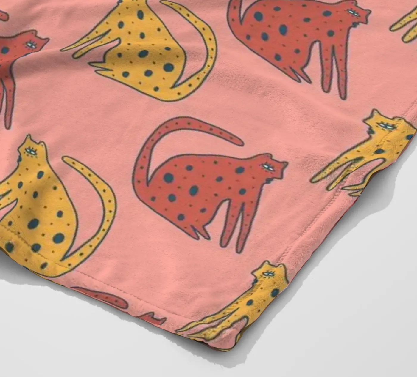 Tiger Pattern No 12 Fleecedecke von treechild