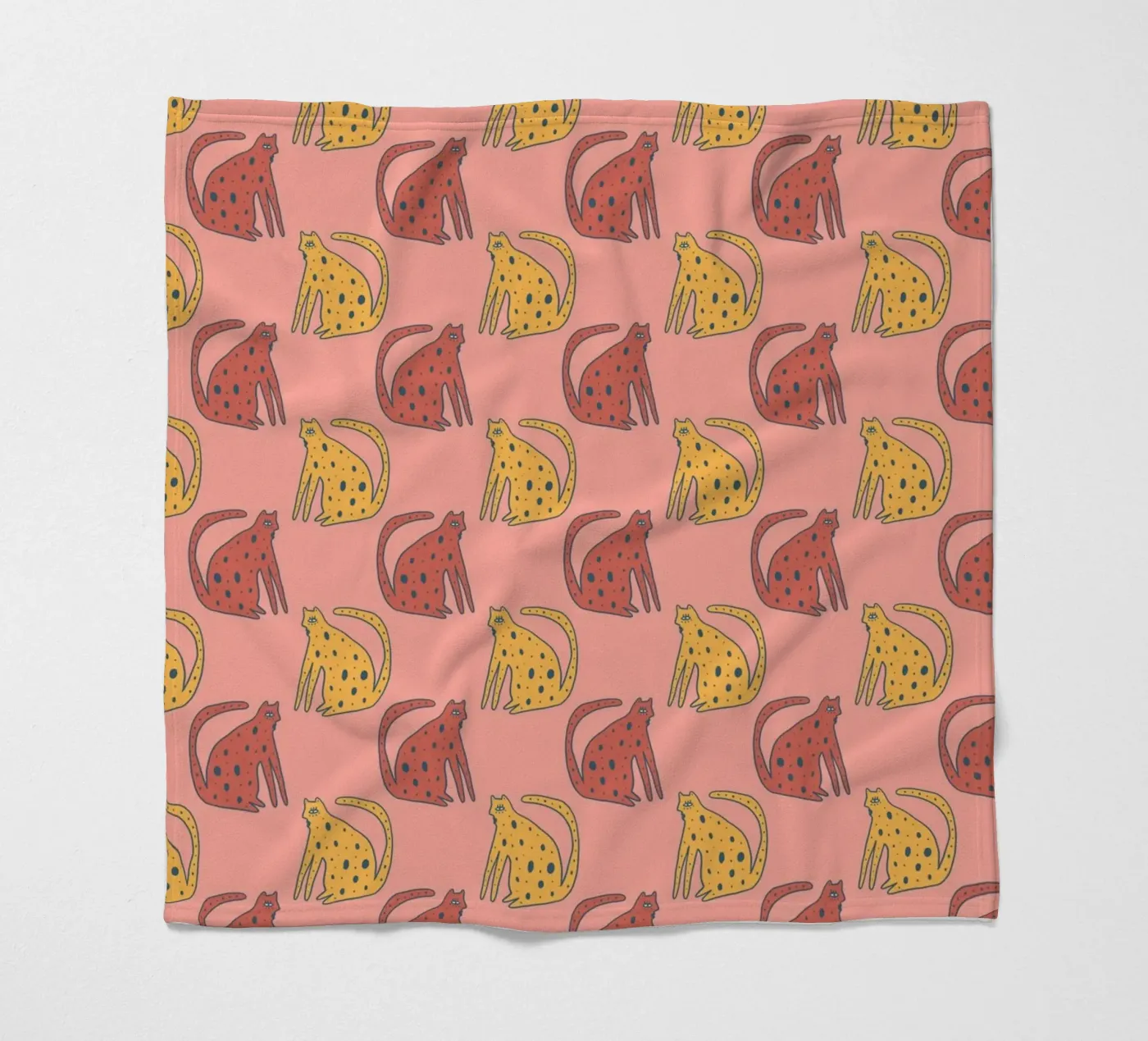 Tiger Pattern No 12 Fleecedecke von treechild