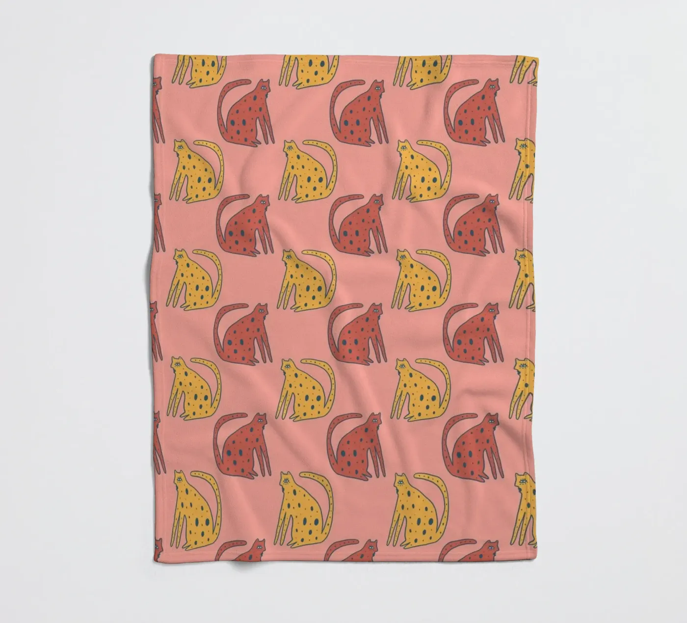 Tiger Pattern No 12 Fleecedecke von treechild