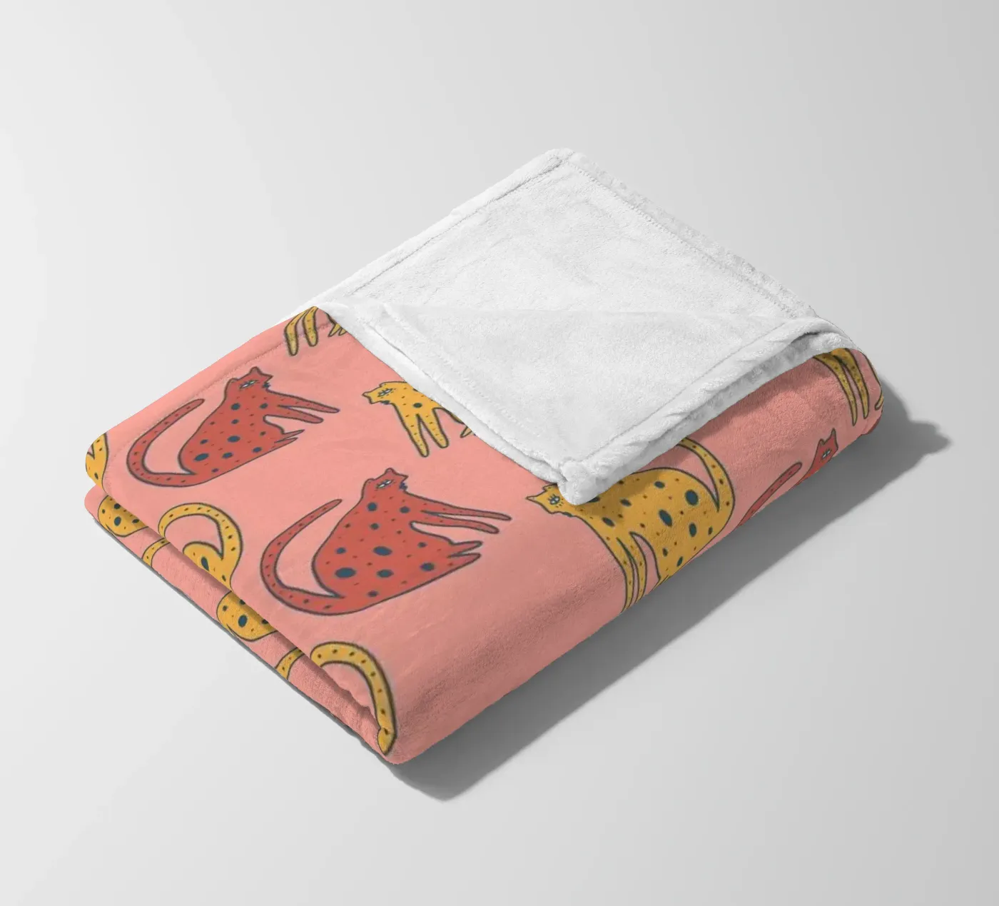 Tiger Pattern No 12 Fleecedecke von treechild