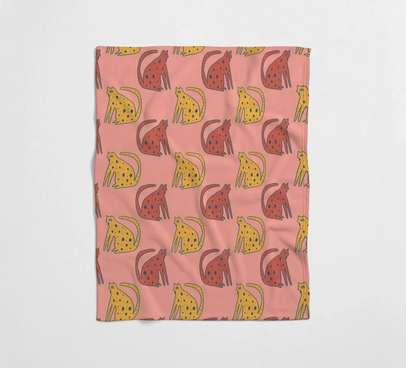 Tiger Pattern No 12 Fleecedecke von treechild