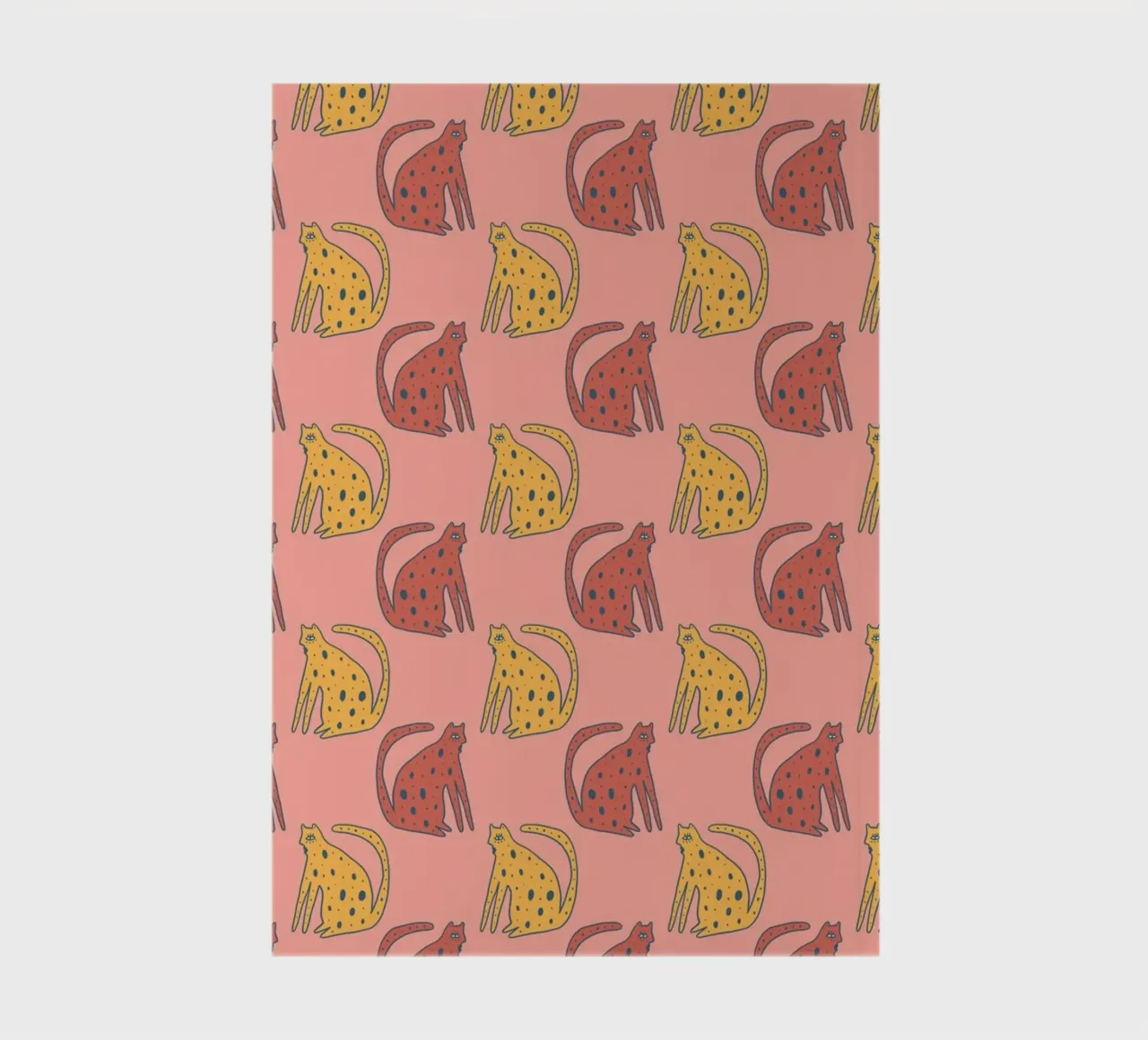 Tiger Pattern No 12 notebook by treechild