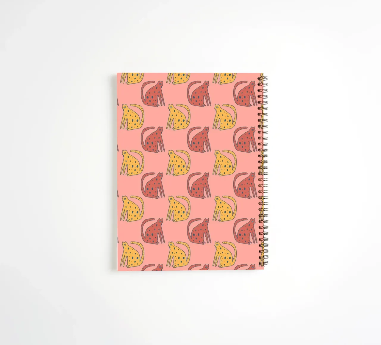 Tiger Pattern No 12 spiral notebook by treechild