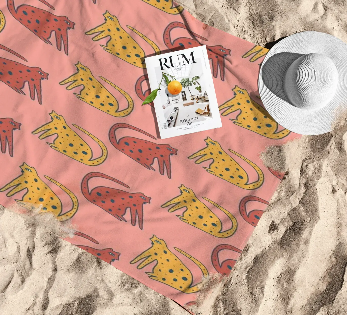 Tiger Pattern No 12 telo mare da treechild