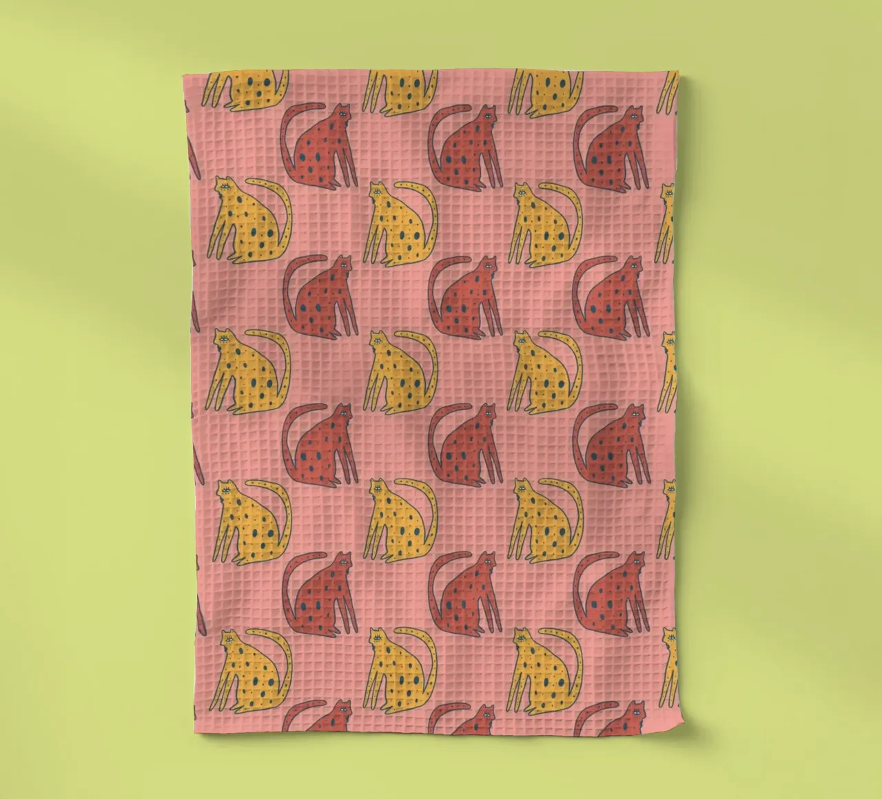 Tiger Pattern No 12 canovaccio da cucina da treechild