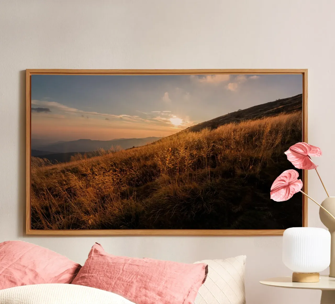 Sussurri di sentieri d'autunno alluminio dibond da PhotoVibe Decor