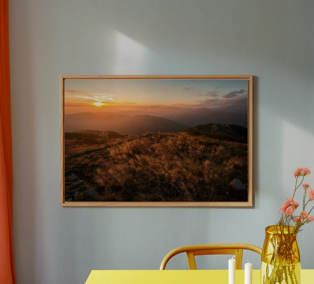 Sussurri di sentieri d'autunno alluminio dibond da PhotoVibe Decor