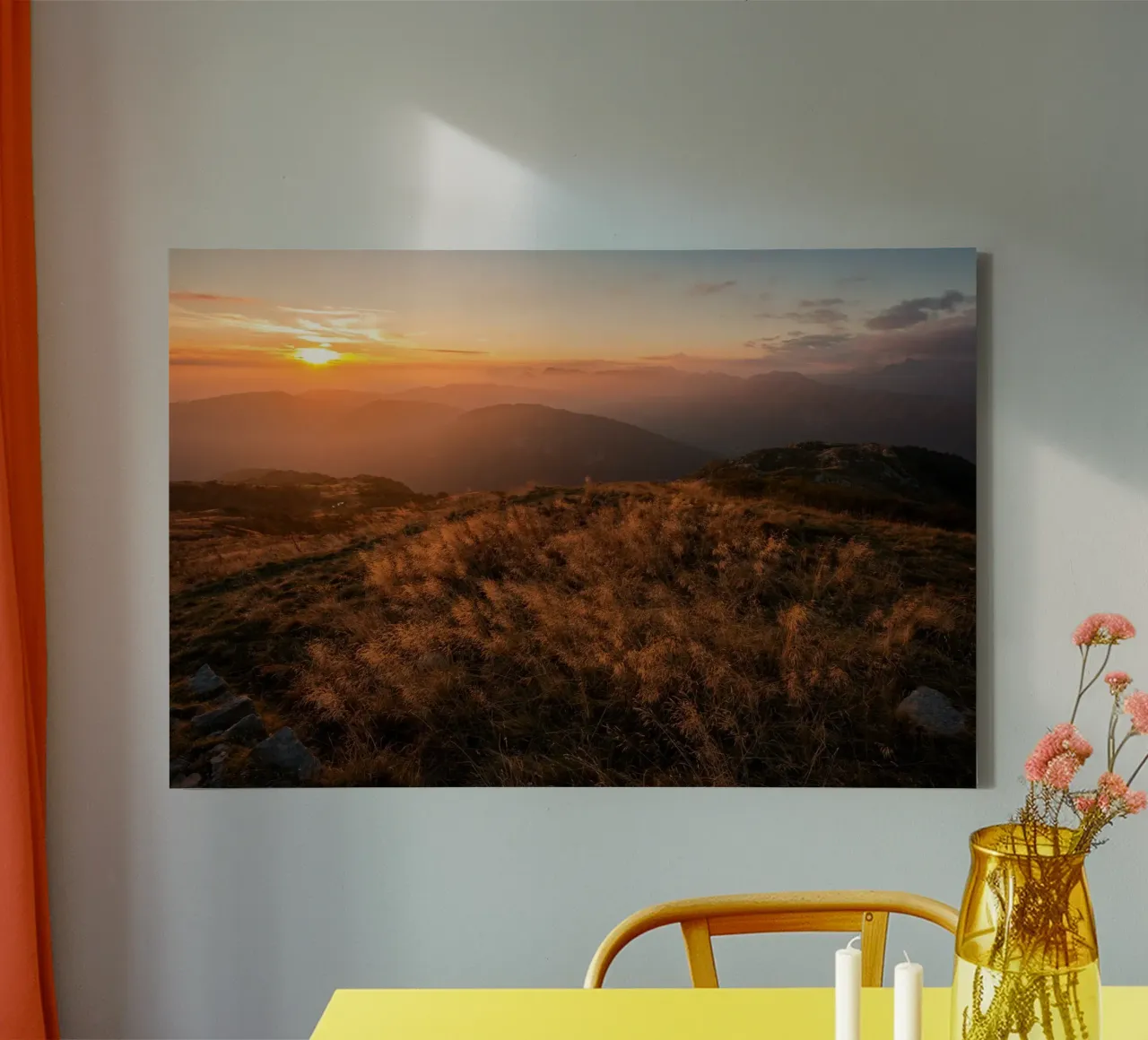 Sussurri di sentieri d'autunno tela con Cornice a cassetta da PhotoVibe Decor